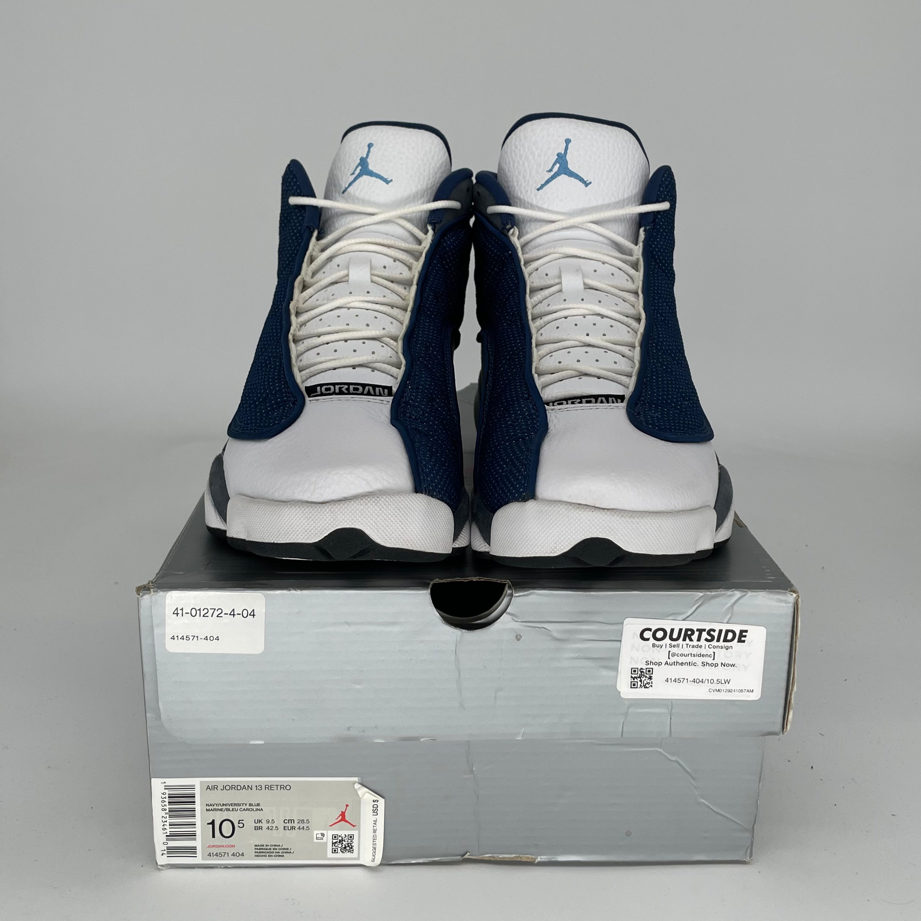 AIR JORDAN 13 FLINT Retro Basketball Shoes Men's Size 10.5 - Authentic 414571-404 | Perfect for Court Performance & Streetwear Fashion