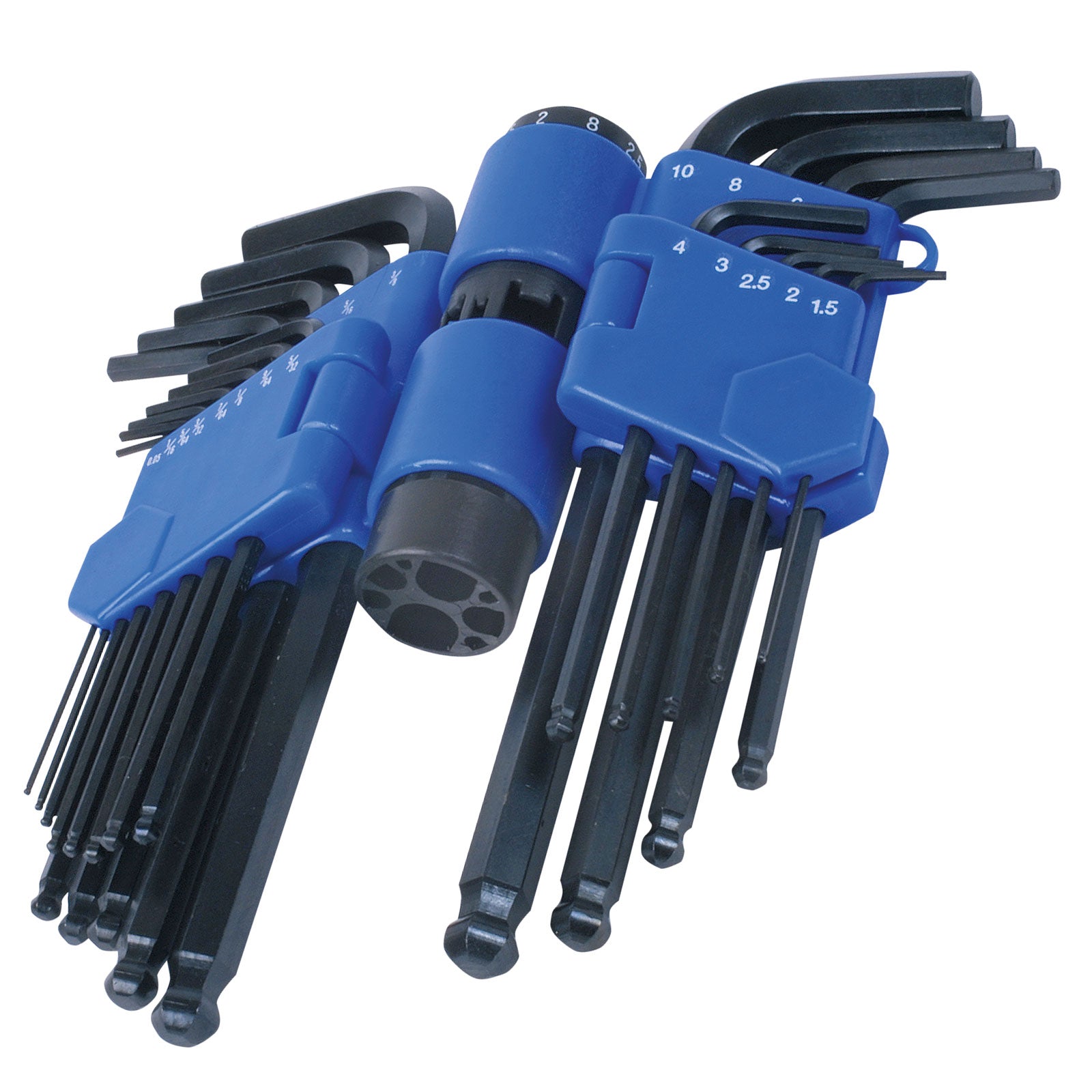 22-Piece AF & Metric Ball End Hex Key Set - Professional Allen Wrench Set for Bikes, Motorcycles, Furniture & DIY Projects
