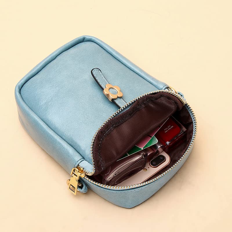 Stylish Women's Messenger Shoulder Bag - Mini Bucket Crossbody Phone Purse with Wallet (Color A) - Perfect for Work, Travel & Daily Essentials
