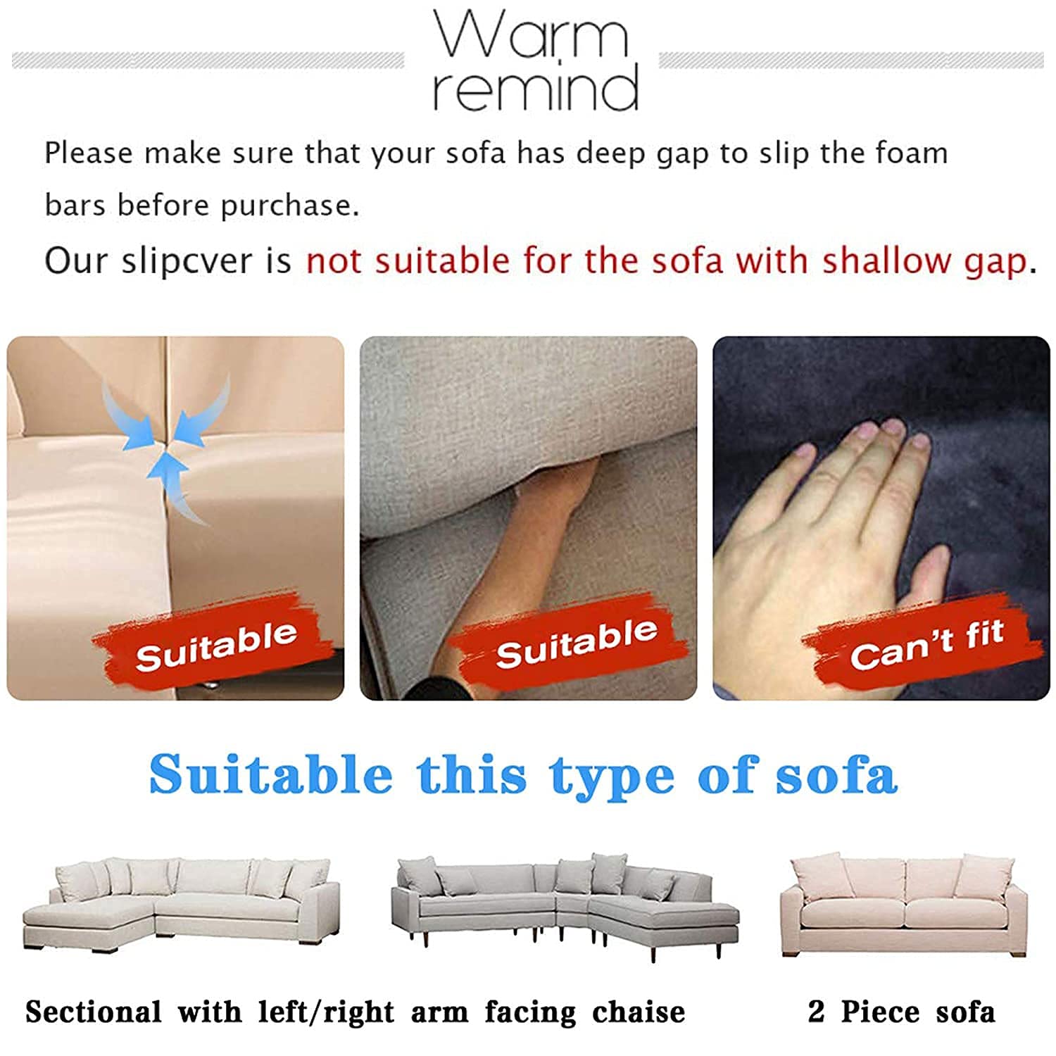 Stretchable L-Shaped Sofa Slipcover for Sectional Couches (1-4 Seater) - Ultra Soft Pet-Friendly Furniture Protector Cover (190-230cm, 3-Seat) - Perfect for Living Room, Family Room & Pet Owners