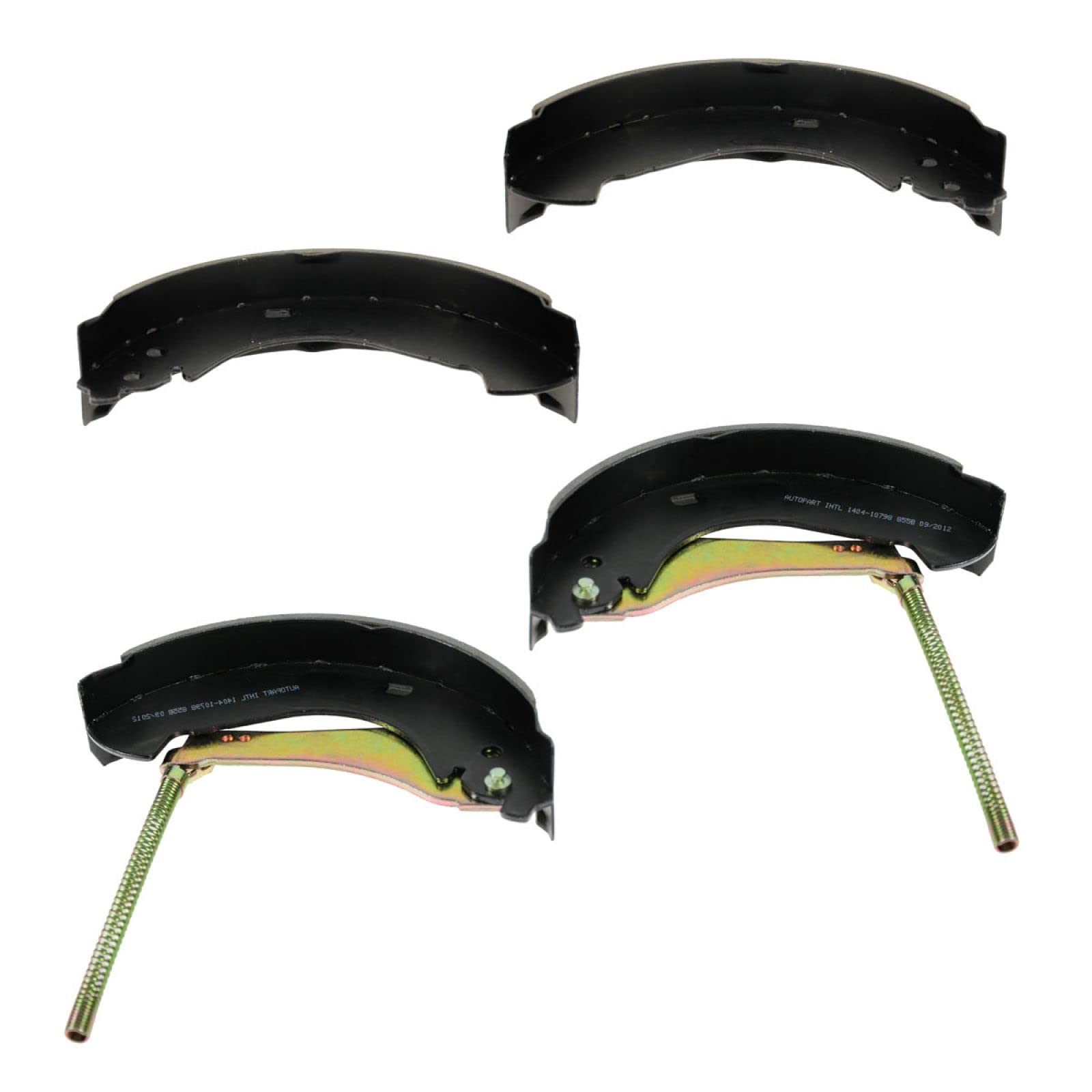 Rear Brake Drum Shoe Hardware Kit for Chevy Silverado & GMC Sierra 1500 - Complete Replacement Set for Smooth Braking Performance | Perfect for Off-Roading, Towing & Daily Commuting