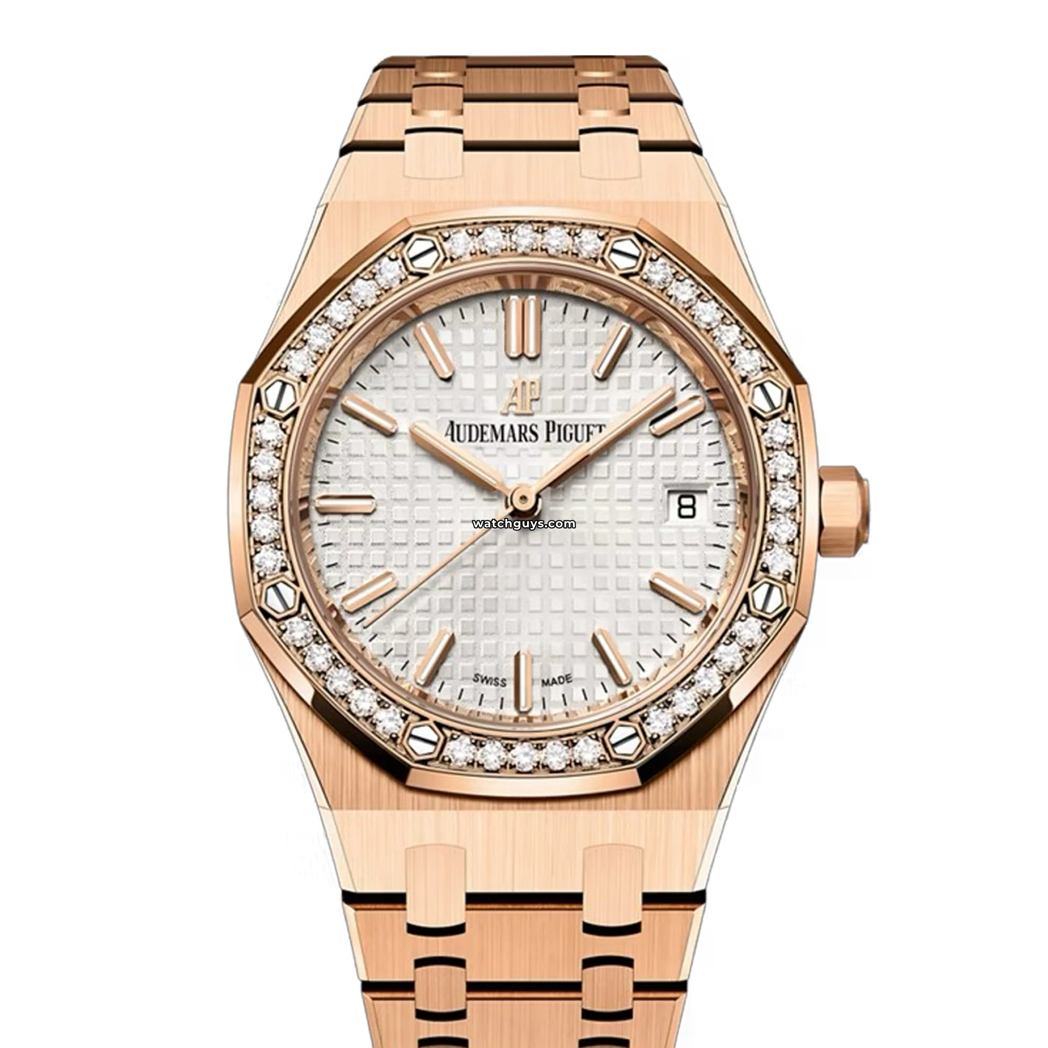 Audemars Piguet Royal Oak Selfwinding 77351OR.ZZ.1261OR.01 18K Rose Gold Watch - Luxury Automatic Timepiece for Men & Women | Perfect for Business, Gala & Special Occasions