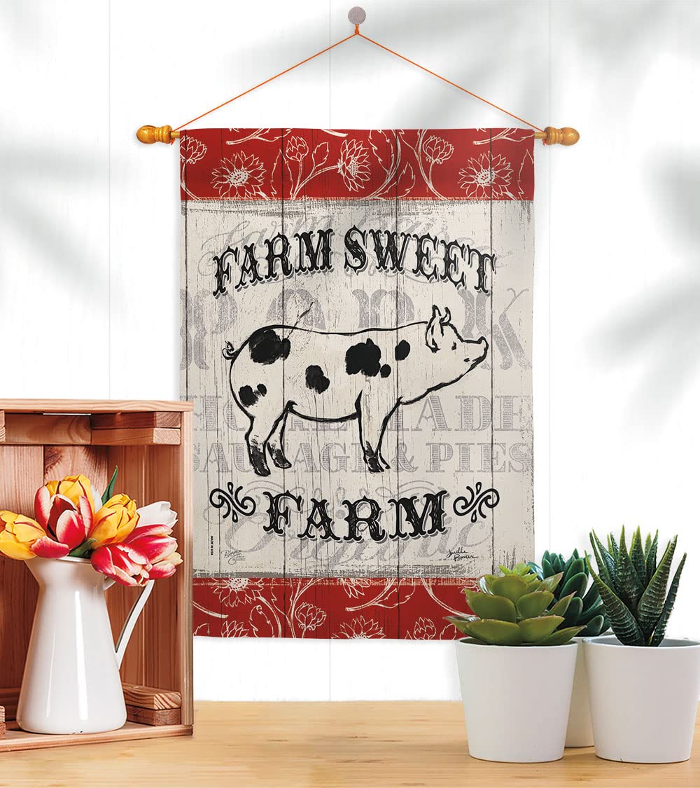 Sweet Pig Farm Animal Decorative Flag Set 28