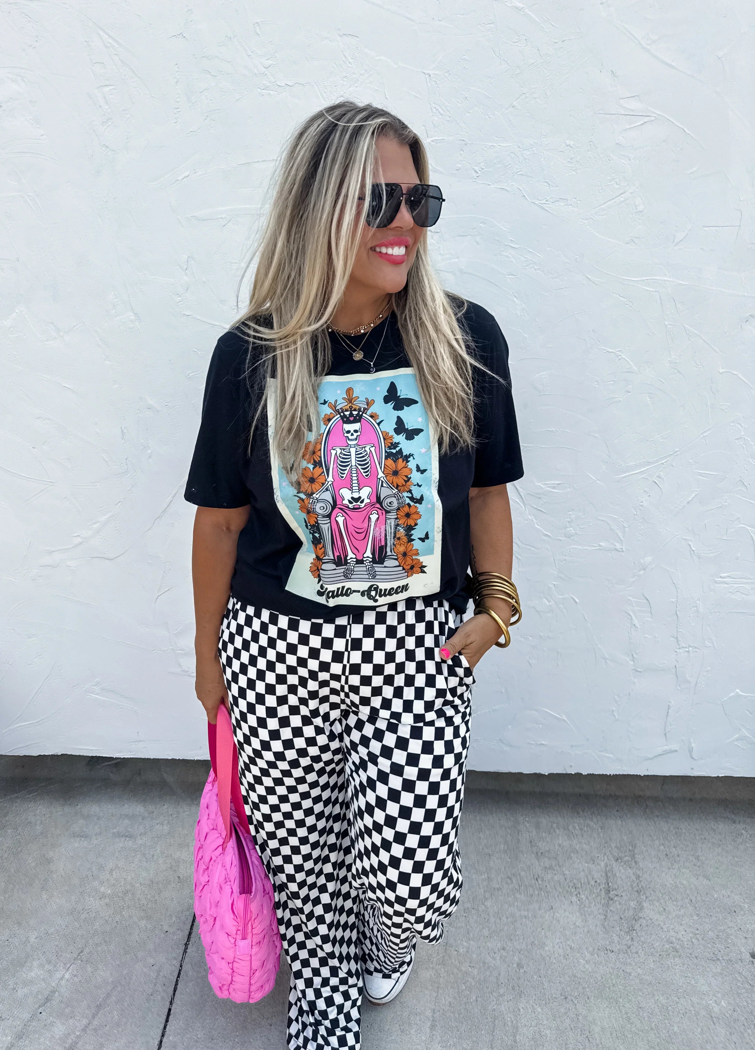 **Bold Block Checker Pants - Trendy Checkered Trousers for Men & Women | Casual & Streetwear Style | Perfect for Everyday Wear, Outings & Fashion Statements**