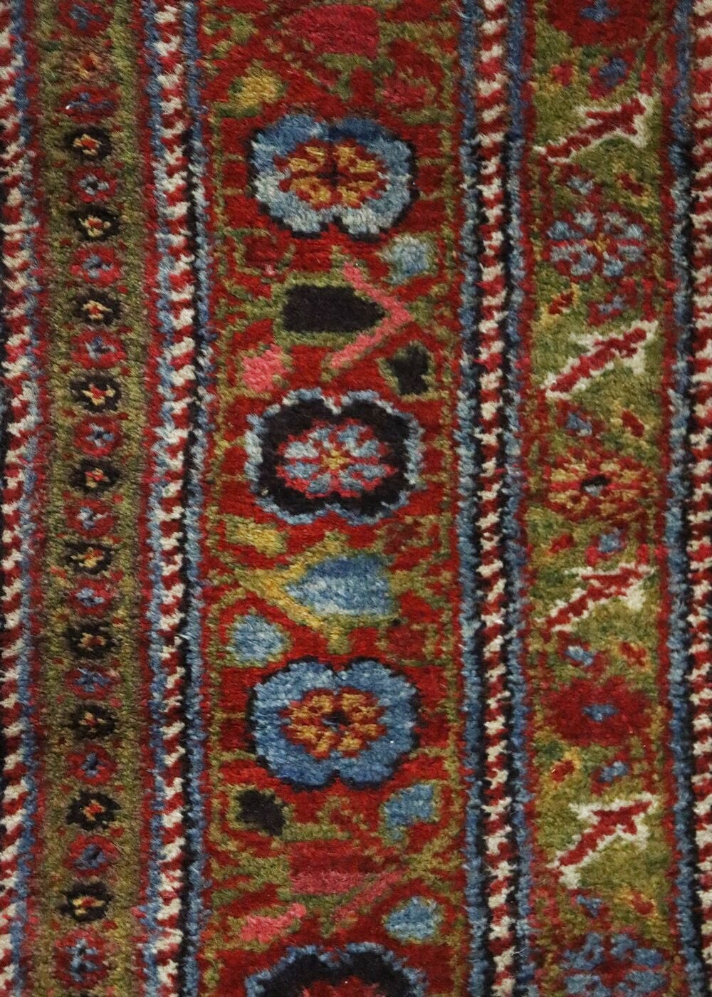 Handmade Antique Kurd Tribal Rug - Authentic Traditional Handwoven Wool Carpet for Home Decor, Living Room, Bedroom & Office | J67893