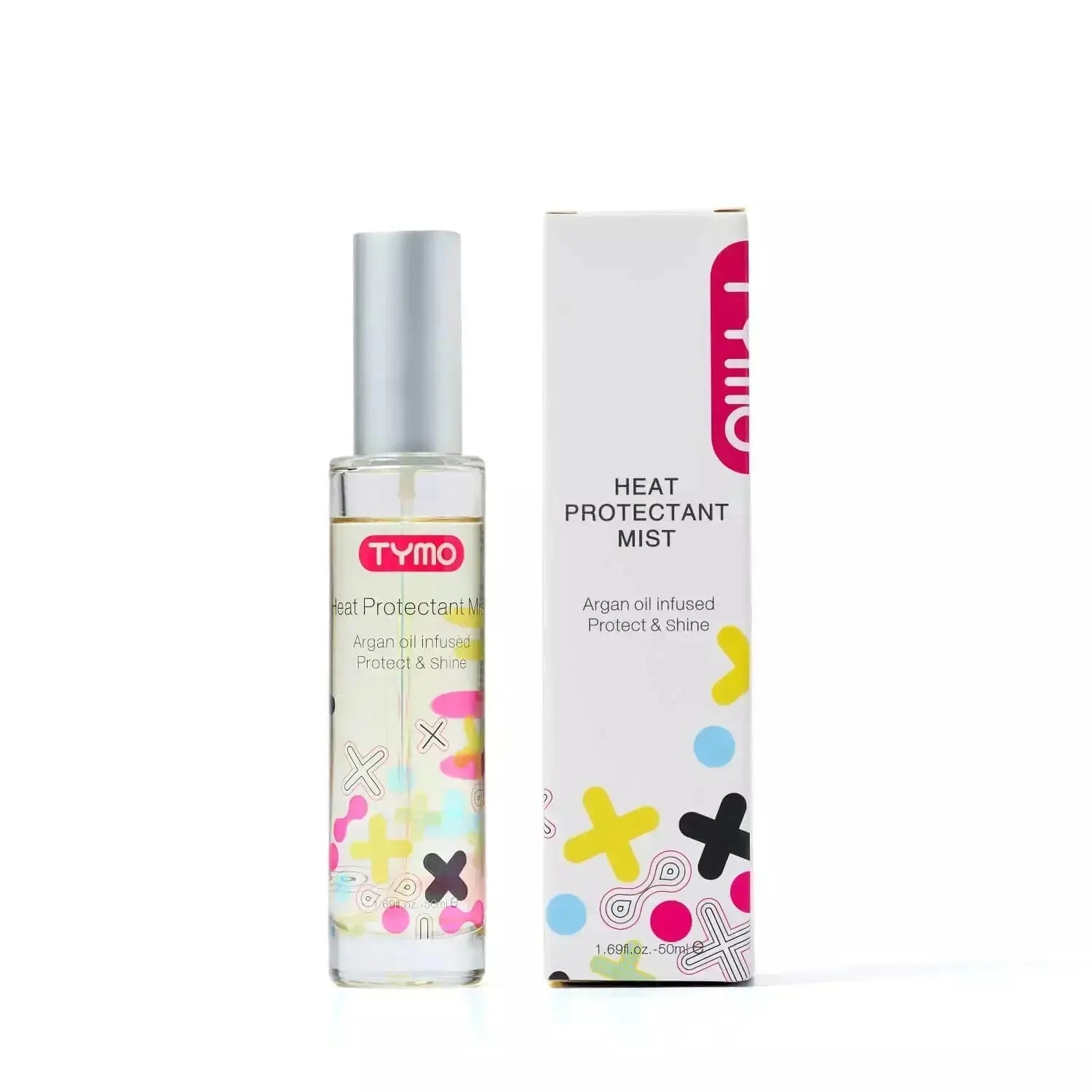 TYMO Heat Protectant Spray for Hair - 3 Pack (8oz Each) | Thermal Styling Protection & Frizz Control | Perfect for Blow Drying, Straightening & Curling - US Only