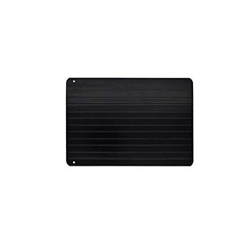 WOCOYO Large Cutting Board - Fast Defrosting Tray for Meat, Fish & Food Thawing - Durable, Oil-Free Chopping Board with Protection Pad - Perfect Kitchen Gadget for Meal Prep, Cooking & Food Presentation