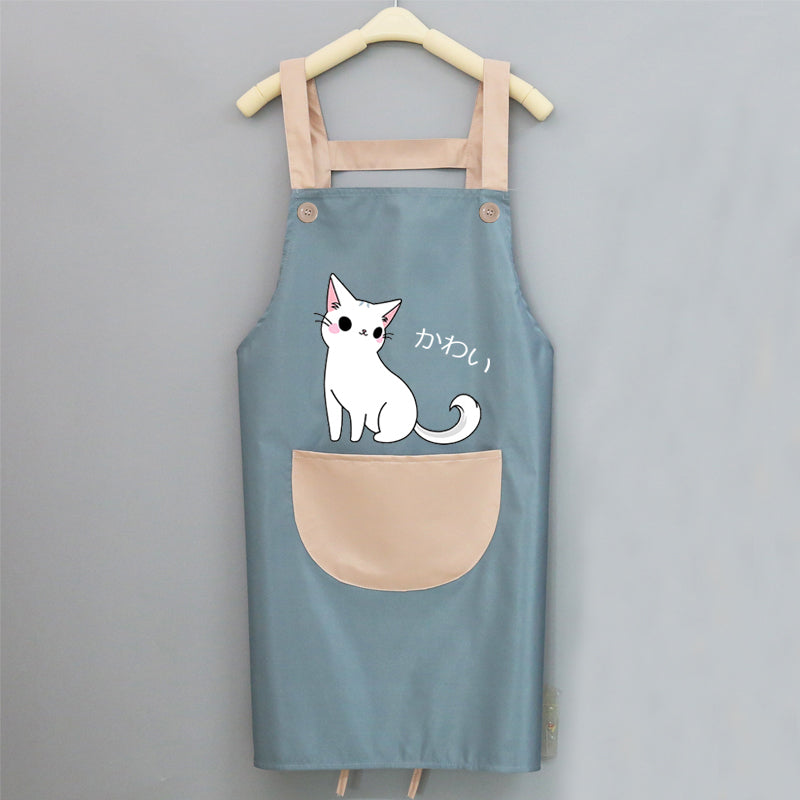 Waterproof & Oily Pet Bathing Apron for Men & Women - Durable Dog Grooming Smock for Bath Time & Vet Visits