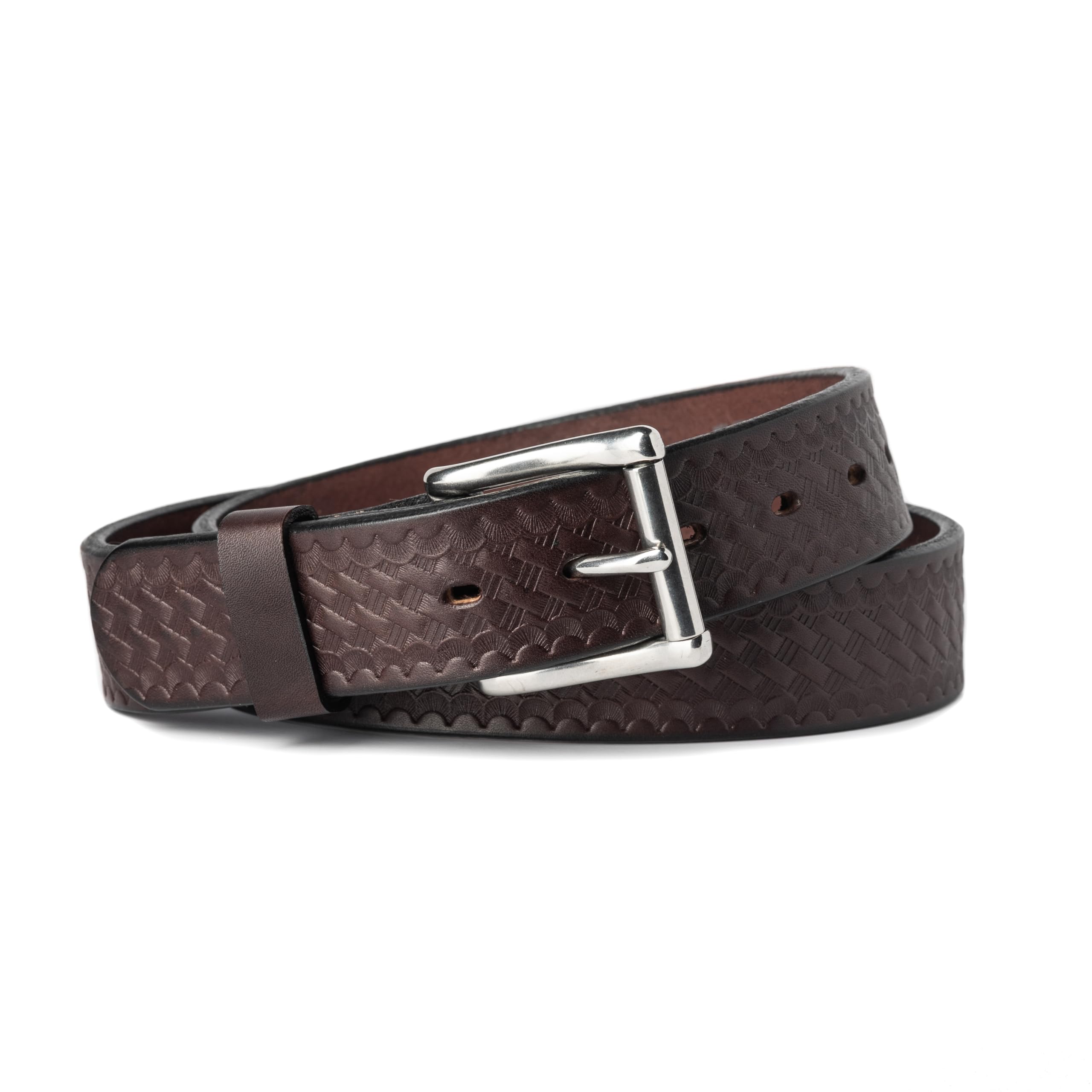 Relentless Tactical Premium Leather Gun Belt for Men | USA Made Concealed Carry Belt (CCW) | Heavy Duty Tactical Belt for Everyday Wear, Range Training & Outdoor Activities