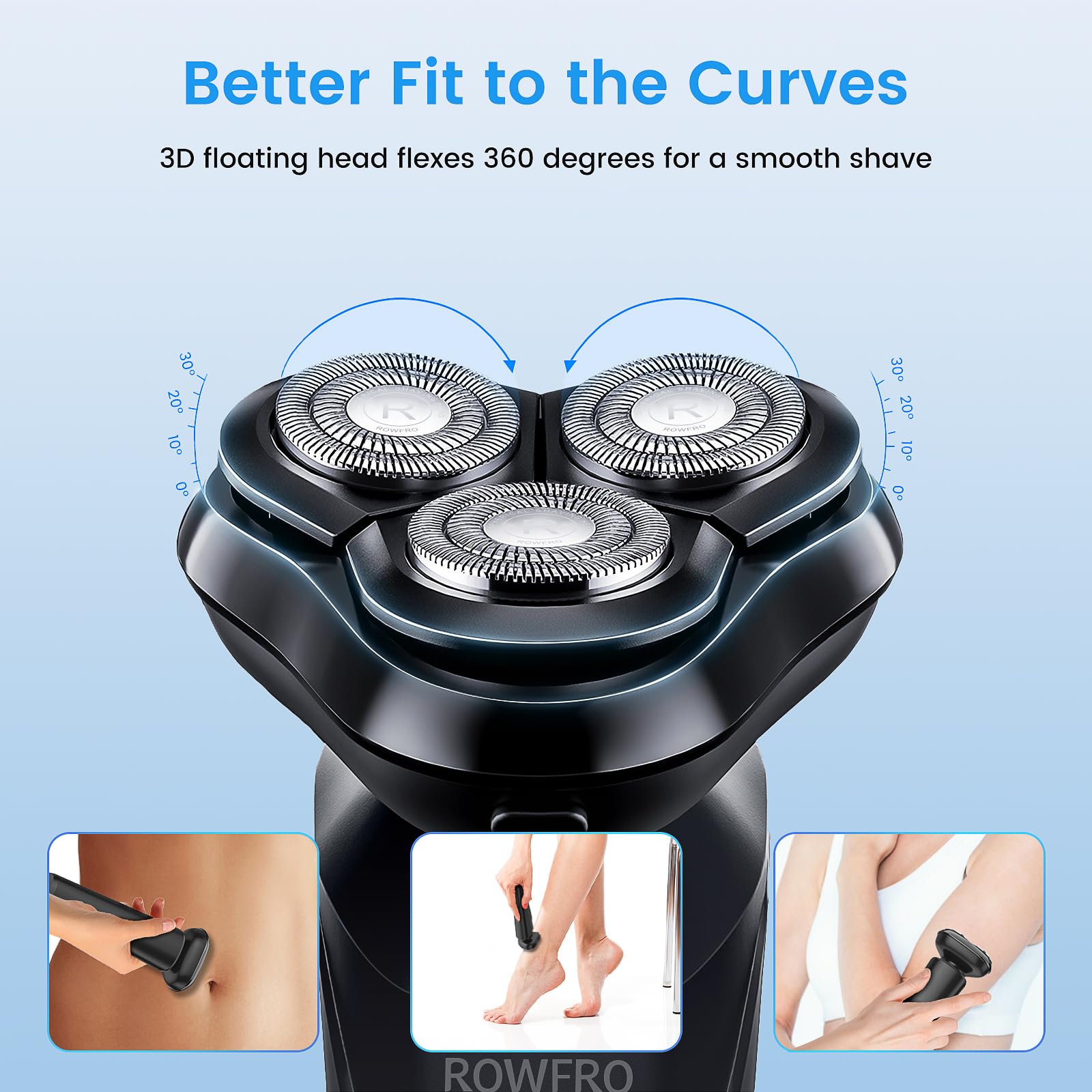 Women's Electric Razor - Cordless Wet & Dry Shaver for Smooth Legs, Arms, Armpits & Bikini Area | Fast Charging & Painless Hair Removal | Perfect for Travel, Gym & Daily Use at Home