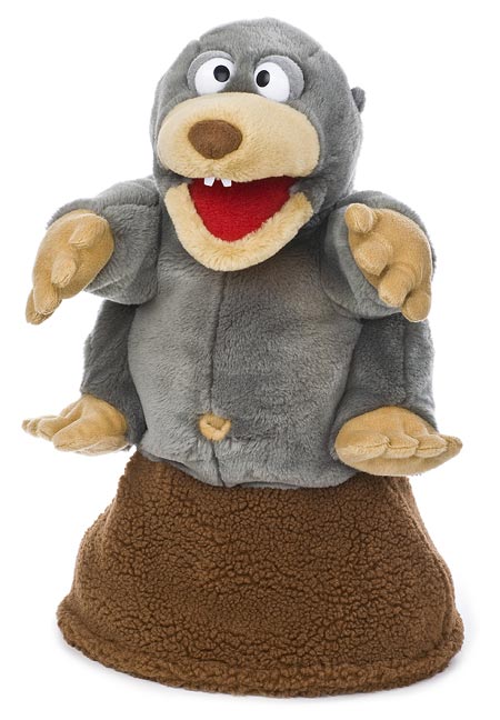 Morris the Mole Hand Puppet 41cm - Soft Plush Animal Puppet for Kids, Storytelling & Educational Play | Perfect for Classroom, Theater & Family Fun (Code 63)