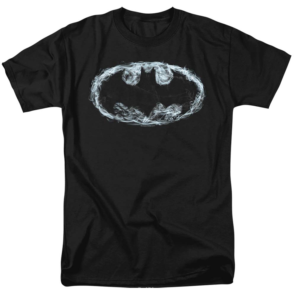 Batman Logo Smoke Signal Unisex T-Shirt for Men & Women - Casual Wear, Cosplay, Superhero Fan Gift