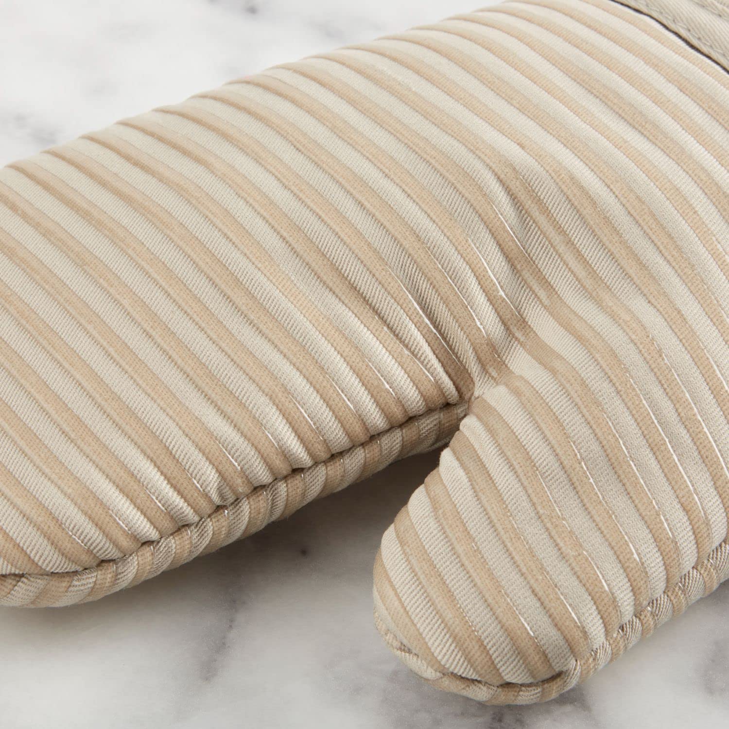 KitchenAid Quilted Cotton Terry Cloth Oven Mitts & Pot Holders Set of 4 - Heat Resistant Kitchen Accessories with Silicone Grip (16
