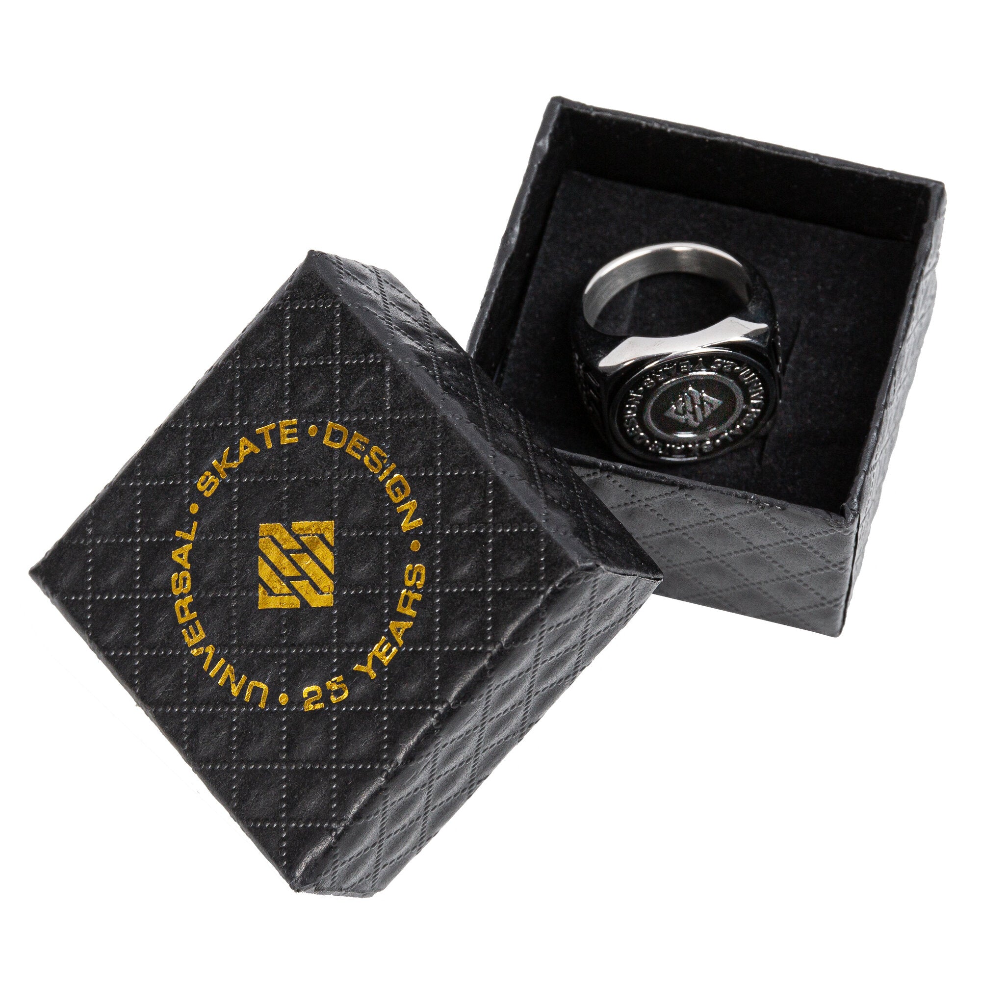 25th Anniversary Silver Dollar Coin Box - 64mm Ring Size for Collectors & Gifts - Perfect for Coin Enthusiasts & Special Occasions