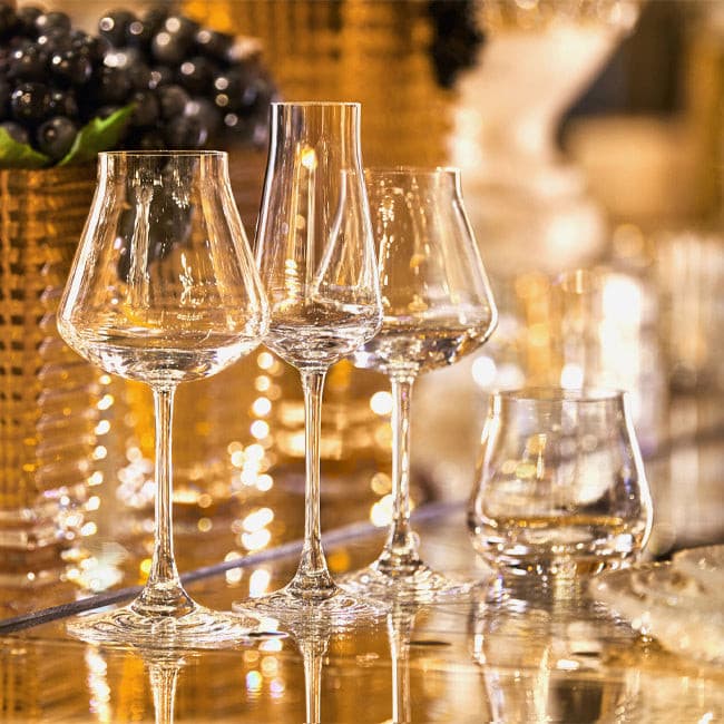 Baccarat Crystal Château Degustation Set - Luxury Wine Tasting Glasses for Fine Dining & Entertaining