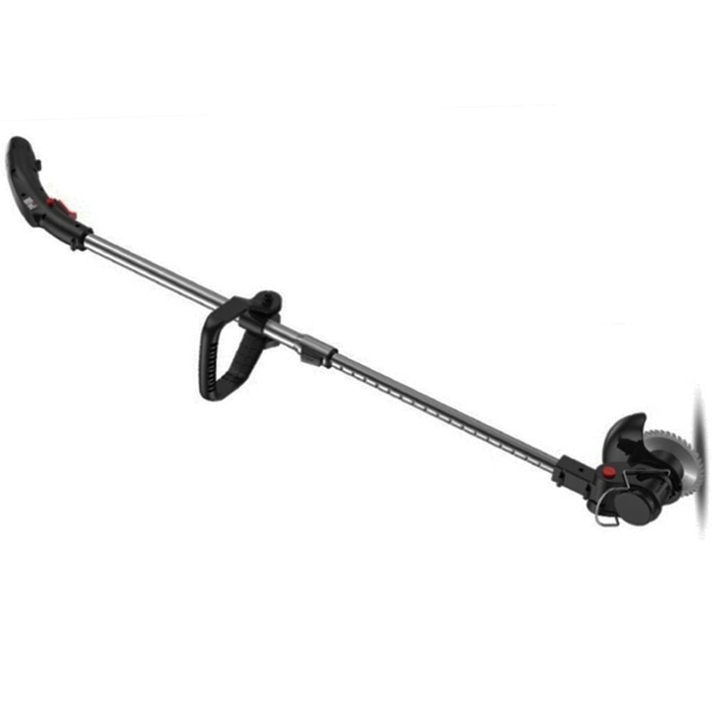 **Black Rechargeable Cordless Lawn Mower - 36