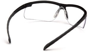 H2MAX Anti Fog Safety Glasses with Clear Lens & Black Frame - Pack of 12 for Construction, Lab Work, and DIY Projects