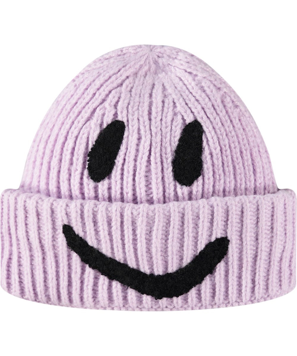 Molo Kim Ribbed Smile Hat - Soft Knit Beanie for Women & Men in Multiple Colors | Perfect for Winter, Outdoor Activities & Casual Fashion