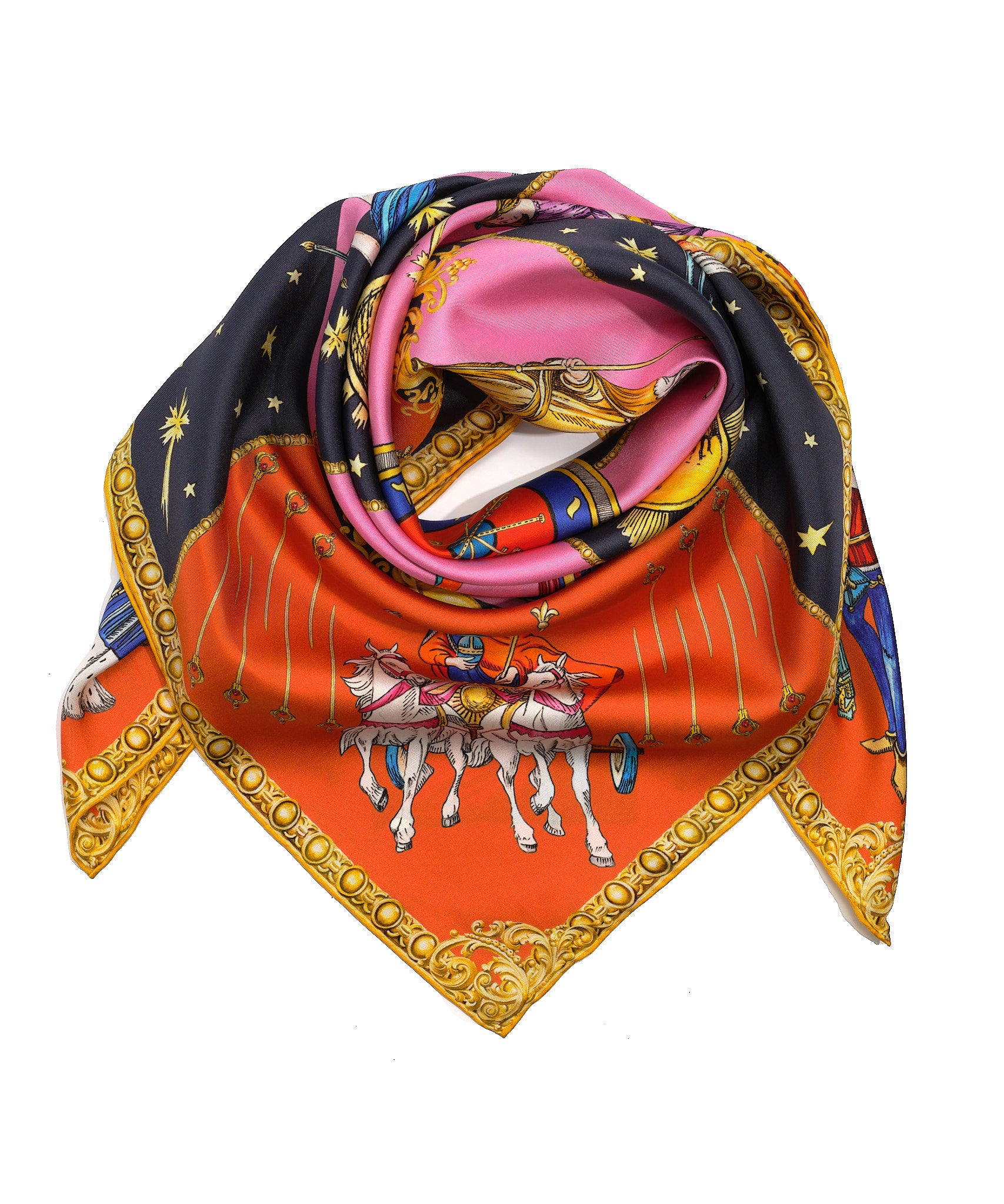 35 Silk Square Scarf - Elegant Fashion Accessory for Women | Perfect for Gifts, Parties & Special Occasions