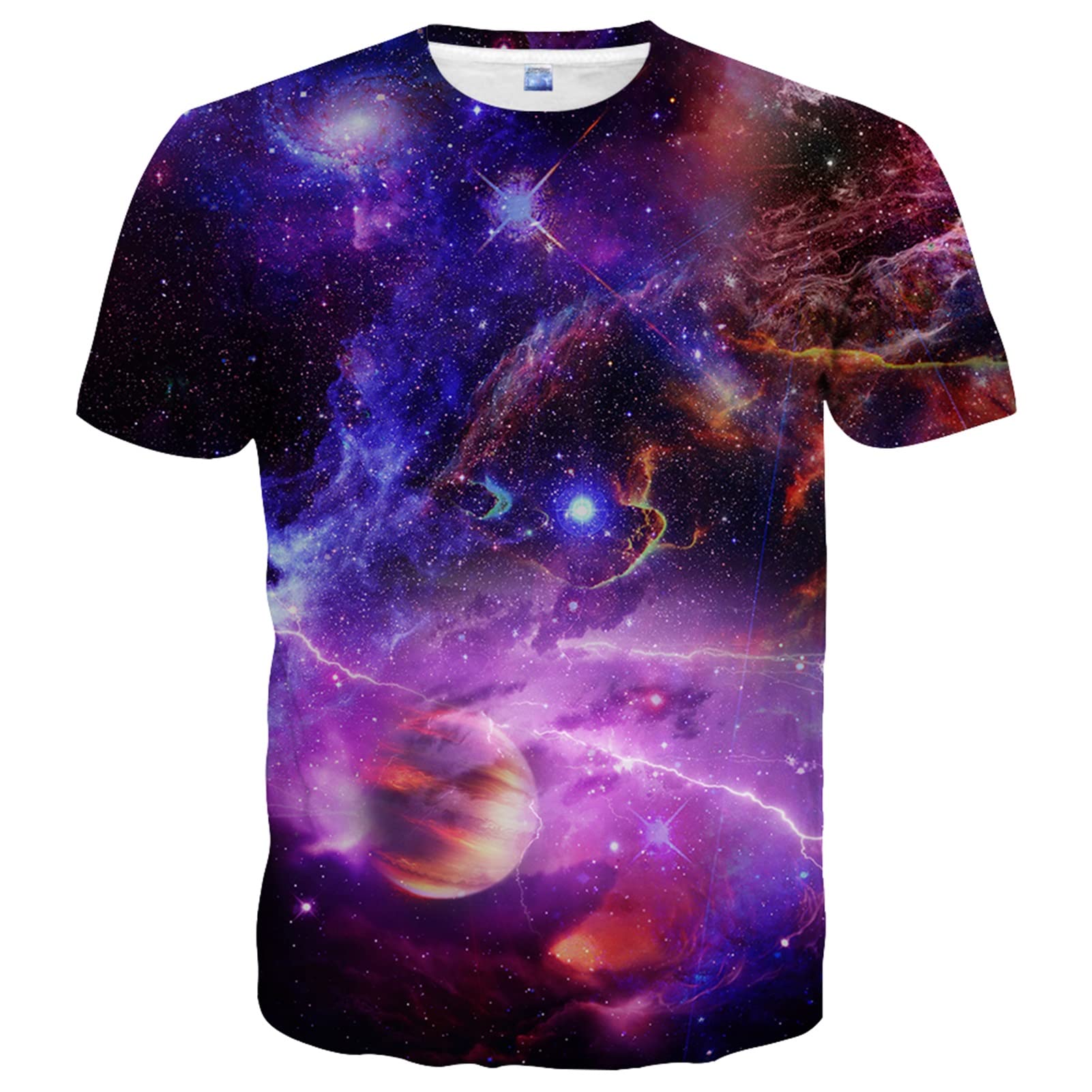 Yasswete Unisex 3D Printed Graphic T-Shirts - Short Sleeve Casual Tops for Men & Women - Perfect for Streetwear, Parties, and Everyday Fashion