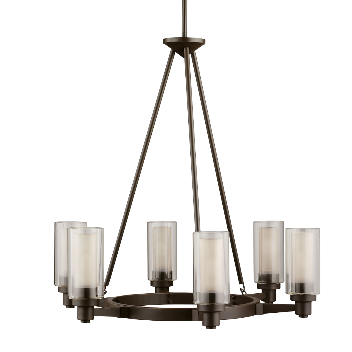 Circolo Chandelier - Modern Crystal Ceiling Light Fixture for Dining Room, Living Room & Bedroom | Elegant Lighting Decor for Home & Office