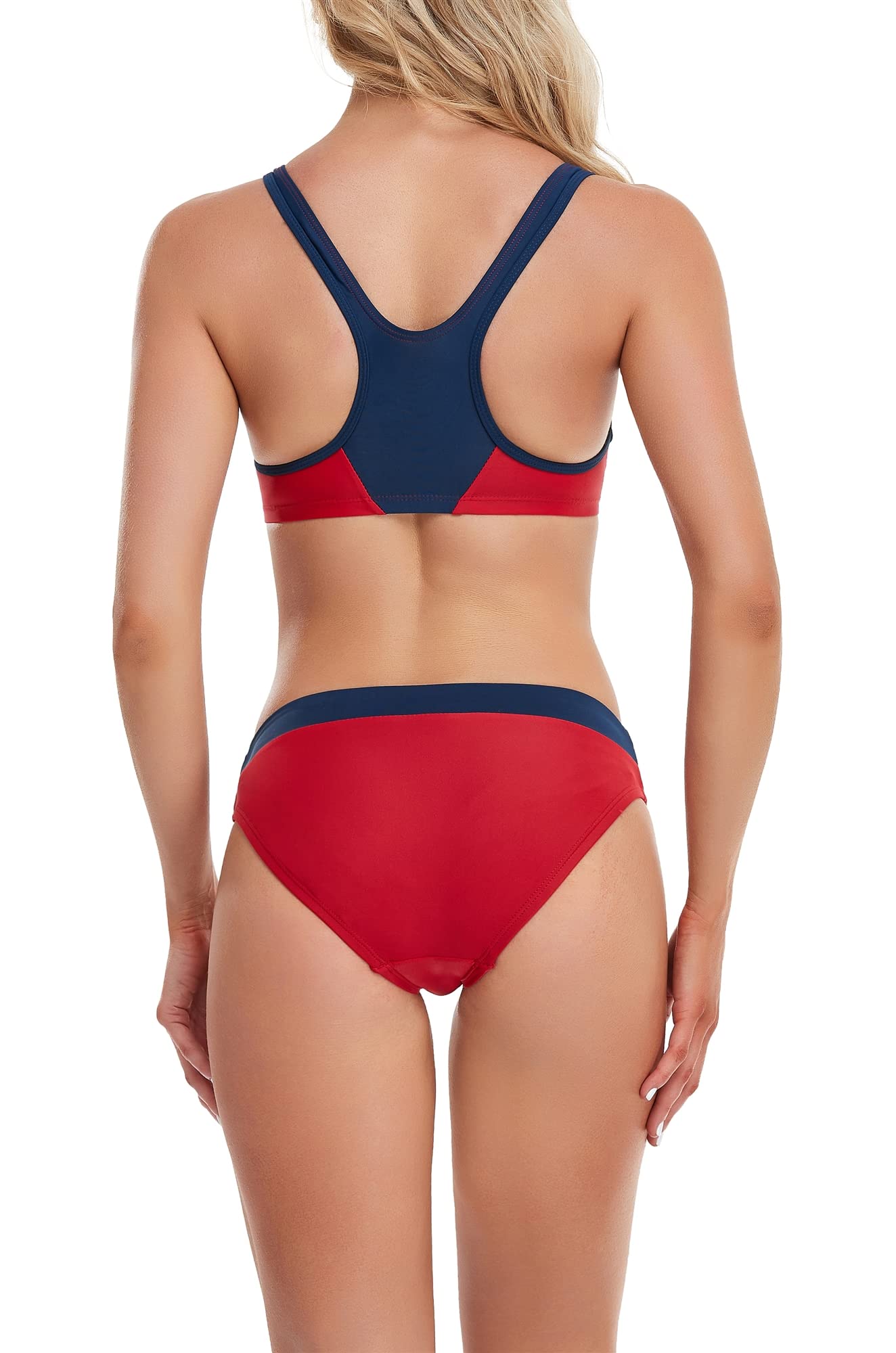 Adoretex Women's High Support Sports Bra - Workout Bikini Swimwear for Yoga, Running & Beach Activities