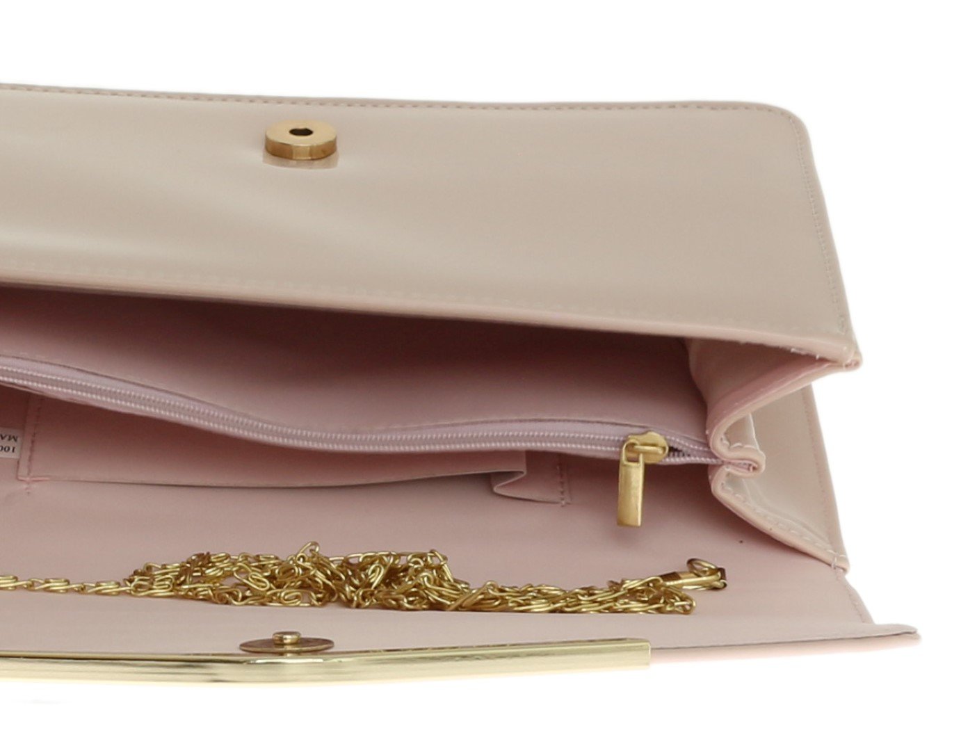 Stylish Women's Patent Faux Leather Envelope Clutch Shoulder Bag - Elegant Party Purse for Evening Events, Weddings & Night Out | Trendy Girly Handbag for Women