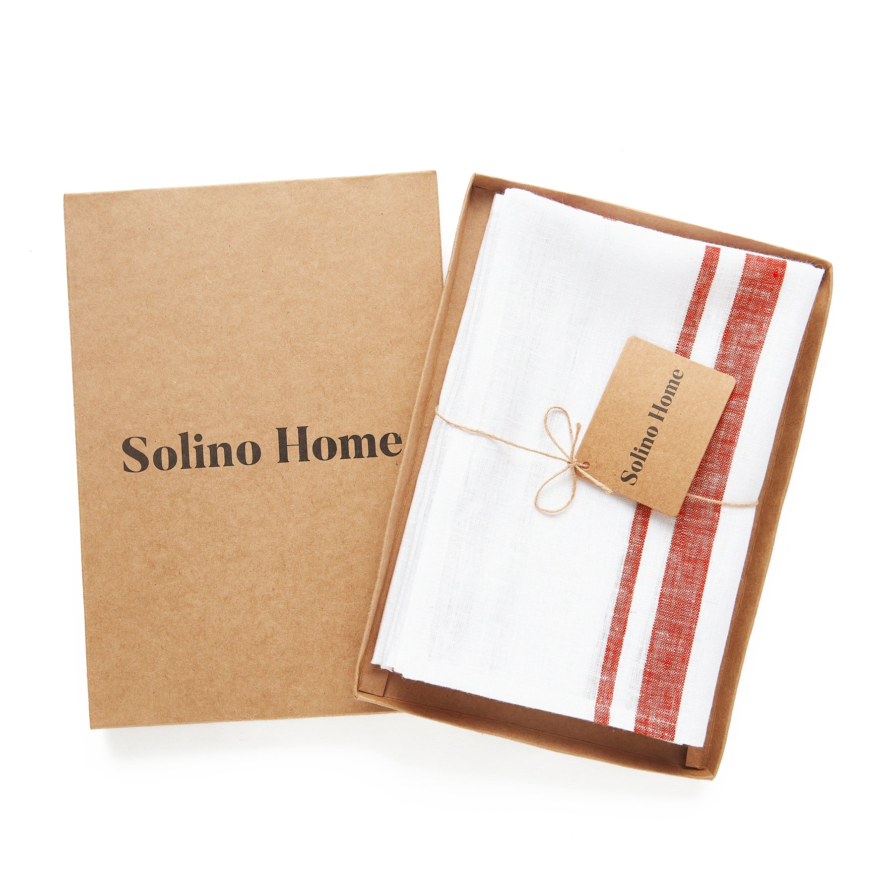 French Striped Cotton Napkins - Premium 12-Pack for Dining, Parties & Home Decor - Elegant Table Setting Accessories
