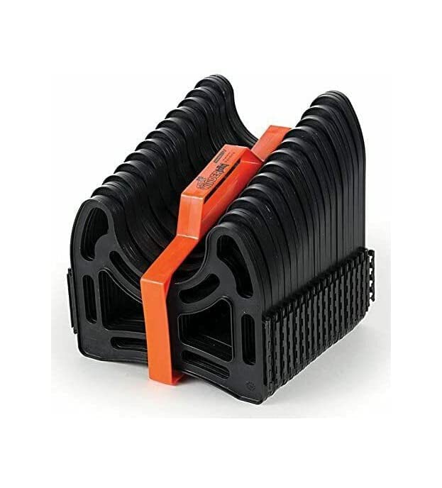 Camcoo 43041 Sidewinder 15-Foot RV Sewer Hose Support System - Heavy Duty Plastic Drainage Pipe Support for Campers & Travel Trailers - Perfect for RV Parks & Outdoor Camping