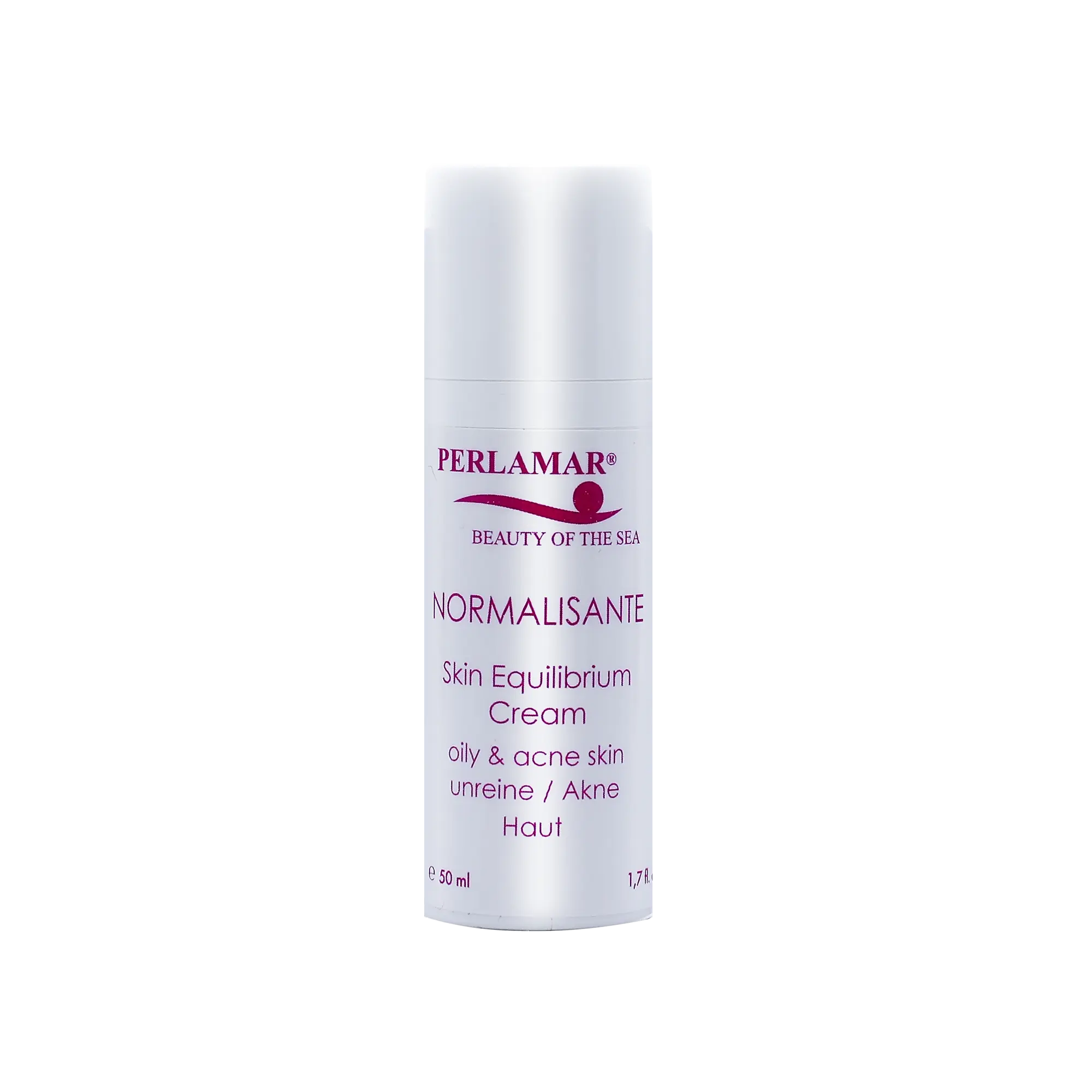 Perlamar Normalizing Cream for Acne & Oily Skin - 50ml | Dermatologist-Recommended Facial Moisturizer for Clear, Balanced Skin | Perfect for Daily Skincare Routine & Breakout Prevention