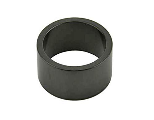 20mm x 1-1/8 Black Alloy Lowrider Bike Headset Spacer - Premium Bicycle Part for Custom Bike Builds & Repairs | Perfect for BMX, Cruiser & Urban Cycling