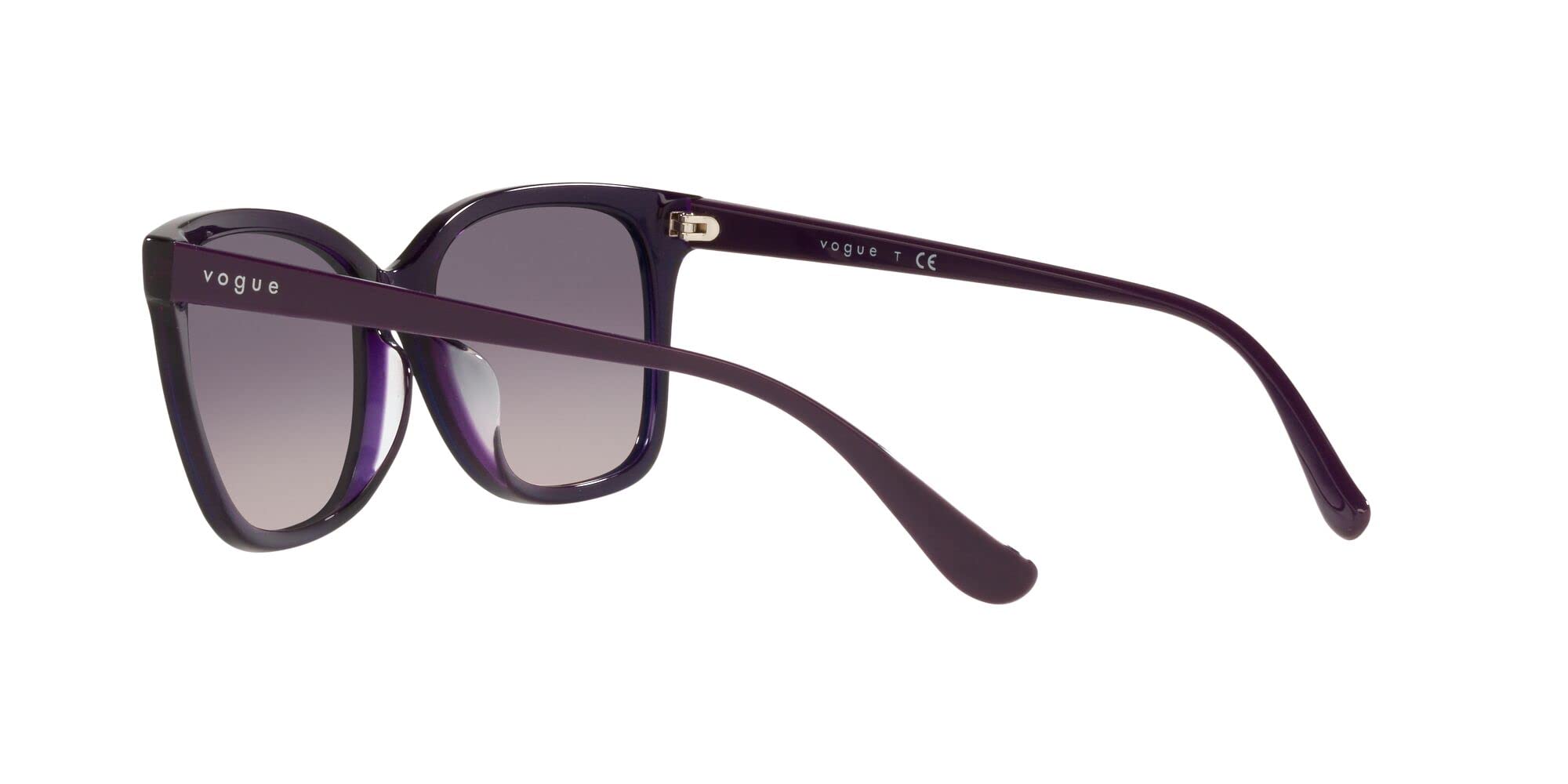 Vogue Eyewear Vo5426SF Women's Square Sunglasses for Low Bridge Fit - Stylish UV Protection Shades for Driving, Beach & Outdoor Activities