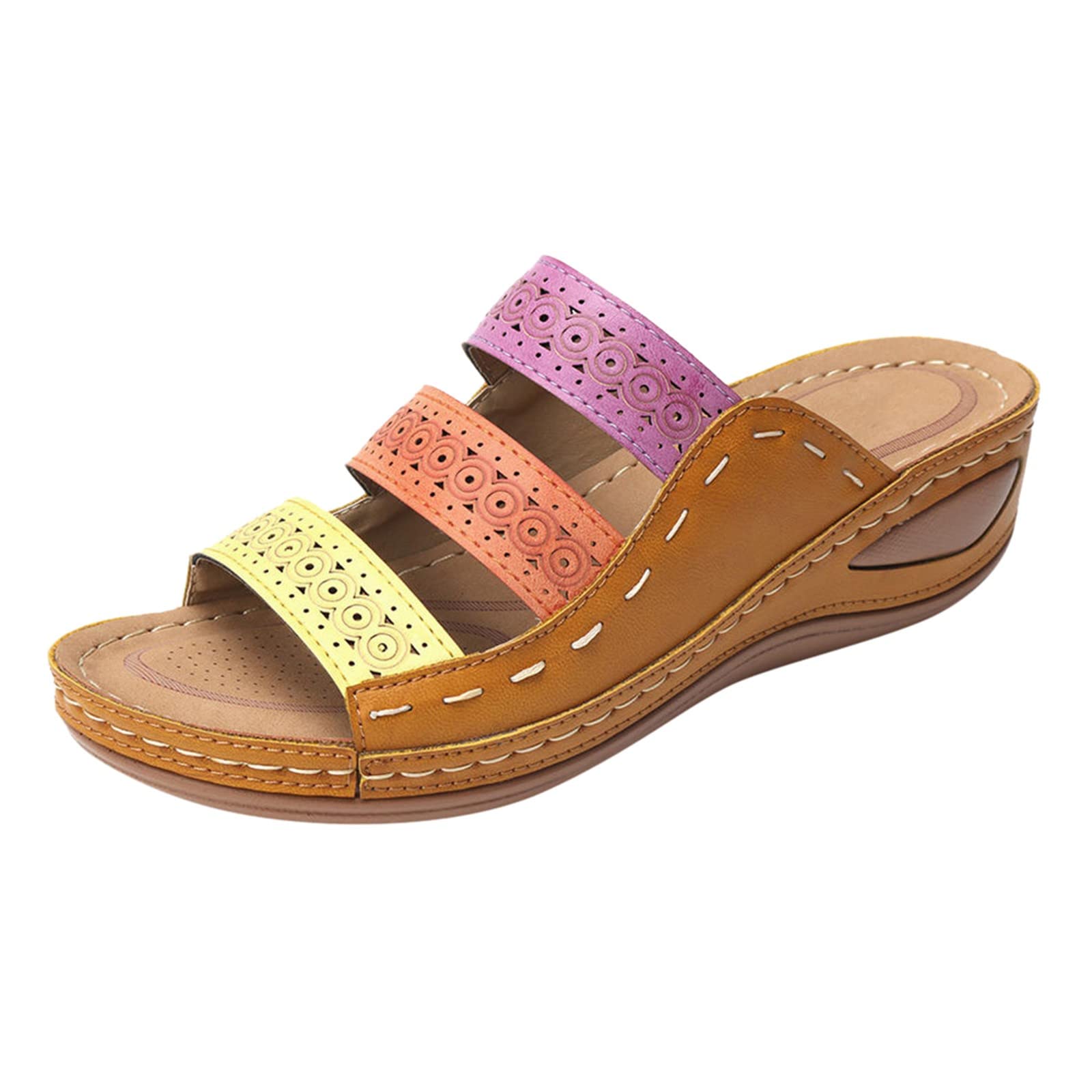 Breathable Thick-Soled Casual Sandals for Women - Comfortable Outdoor & Leisure Walking Shoes - Perfect for Beach, Travel, and Everyday Wear