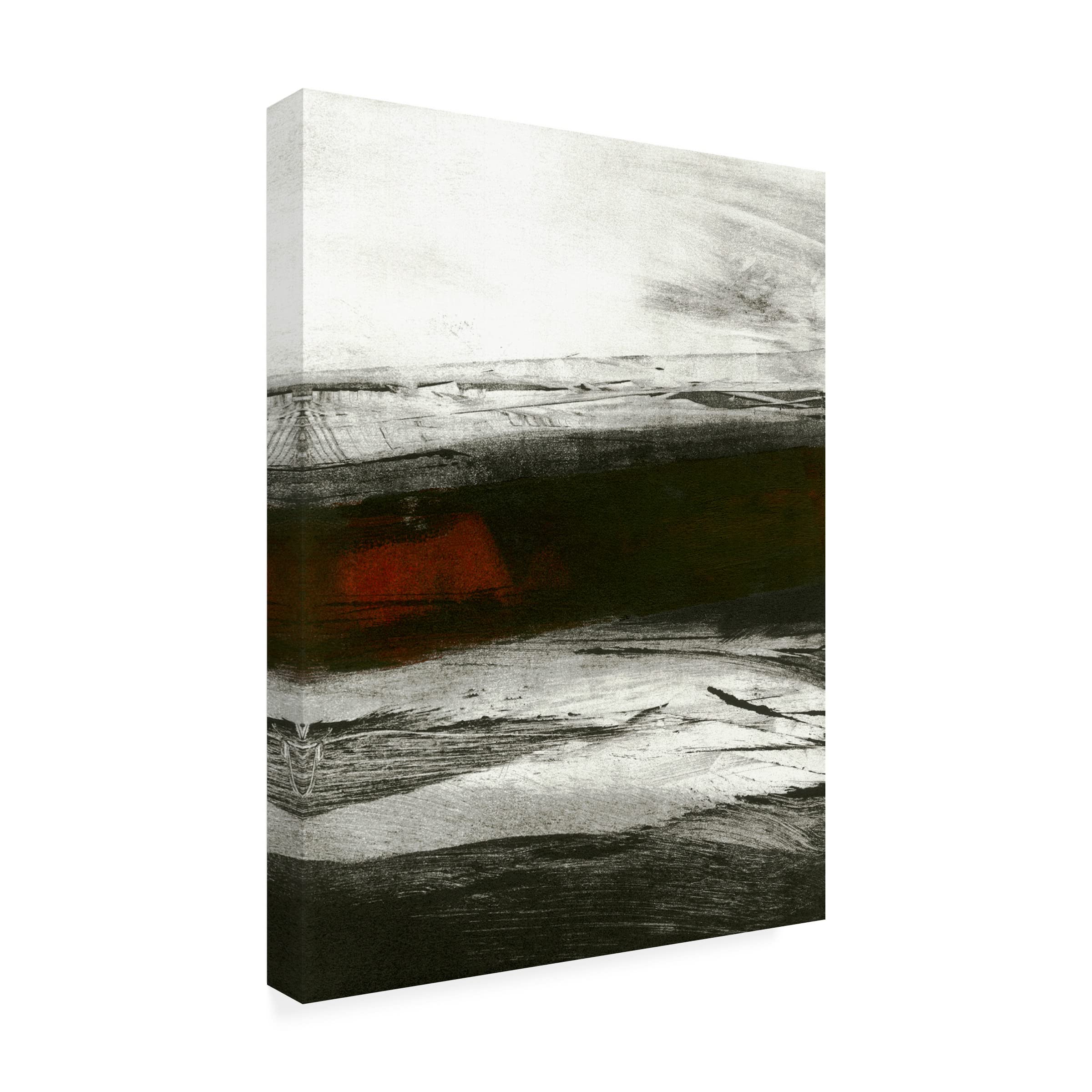 Trademark Fine Art 'Visible Bones No 3' Canvas Wall Art by Kris Ekstrand - Modern Abstract Painting for Living Room, Bedroom & Office Decor
