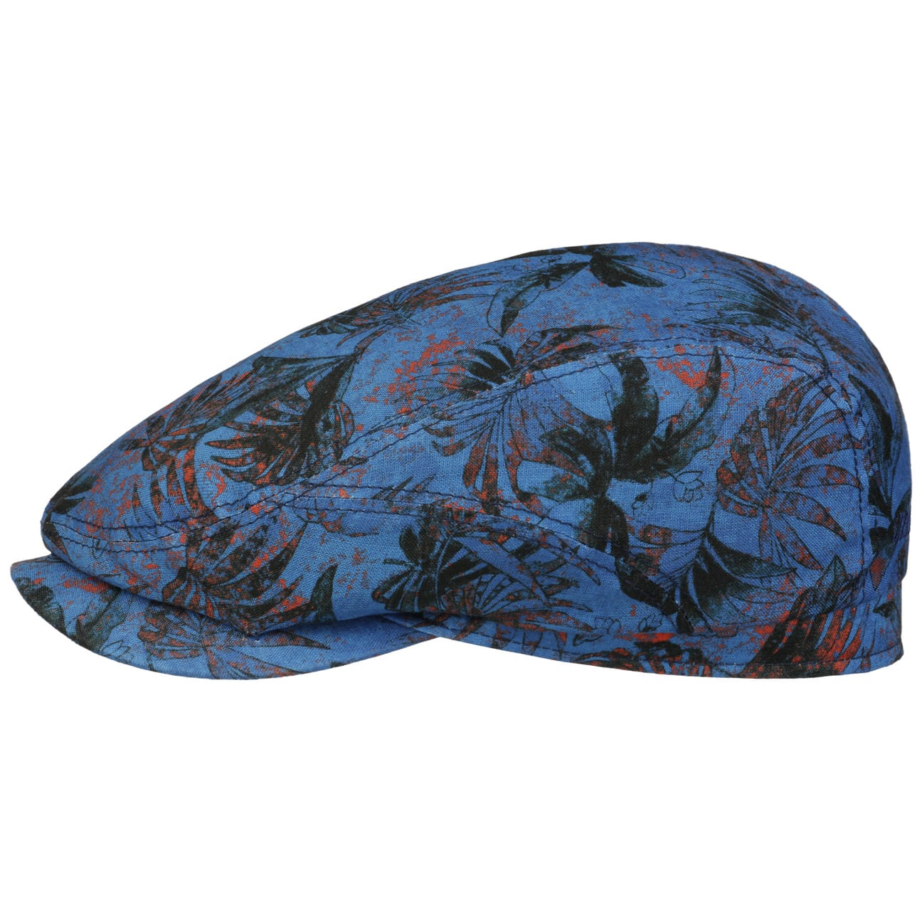 Stetson Conteo Sustainable Linen Flat Cap for Men - Eco-Friendly Summer Hat for Outdoor Activities, Travel & Casual Wear
