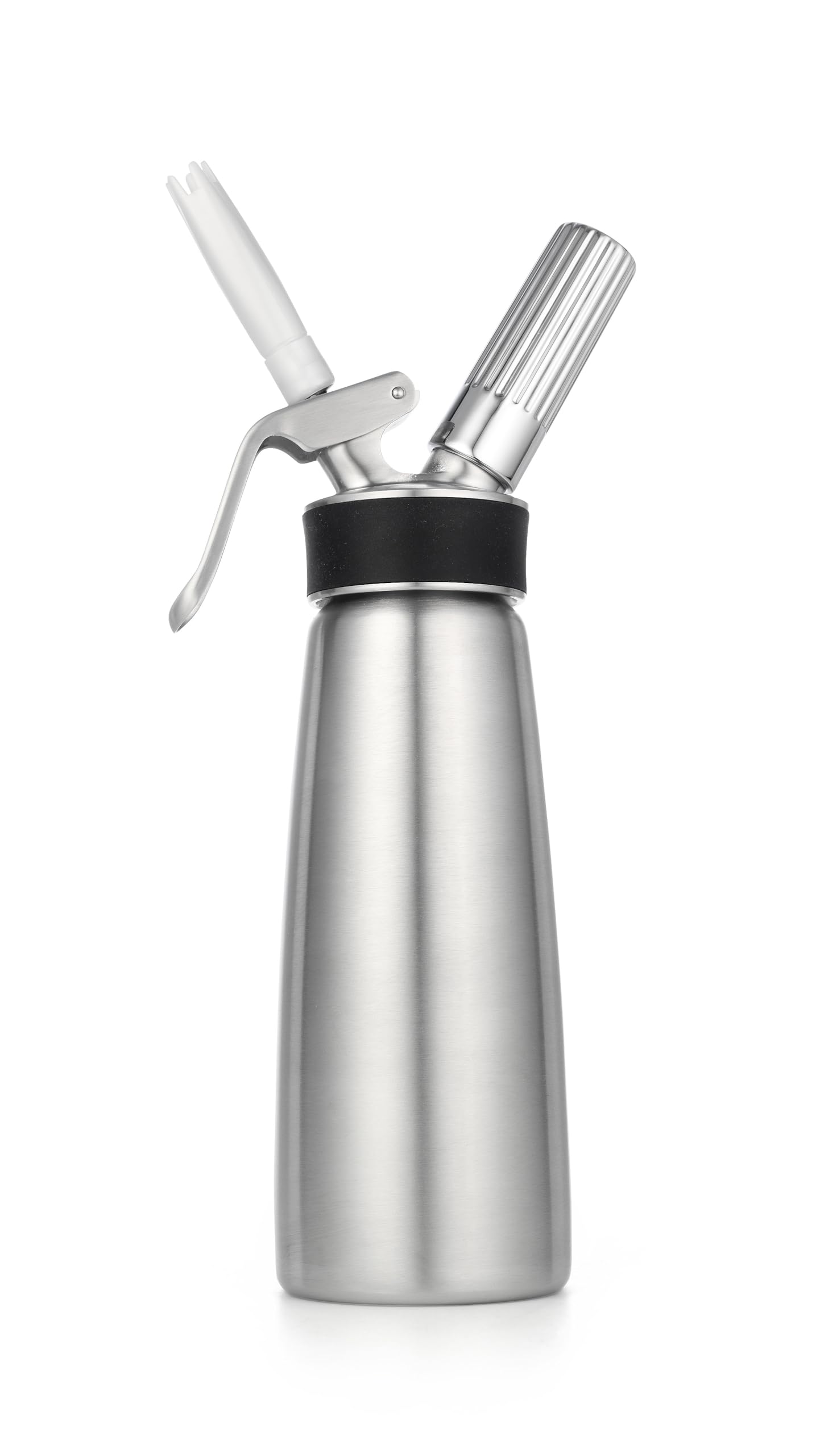 iSi Cream Profi Whip 1 Pint Stainless Steel Whipped Cream Dispenser - Professional 4-5x Volume Expansion, Dishwasher Safe, Perfect for Coffee, Desserts & Cold Food Preparation - Essential Kitchen Tool for Baristas, Bakers & Home Chefs