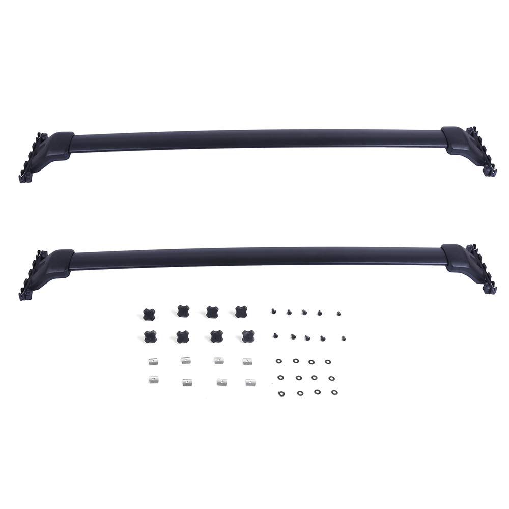 OCPTY Universal Cross Bars Roof Rack for Honda Pilot 2009-2015 | Heavy Duty Luggage Rack System | Rooftop Cargo Carrier for Kayak, Canoe, Bike, Snowboard & Ski | Perfect for Road Trips & Outdoor Adventures