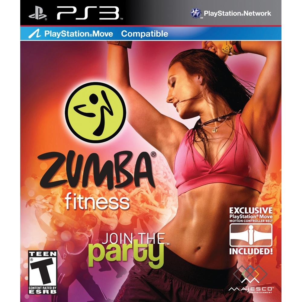 Zumba Fitness Workout Game for PlayStation 3 - Fun Dance Exercise & Weight Loss Program - Perfect for Home Fitness, Dance Parties & Group Workouts