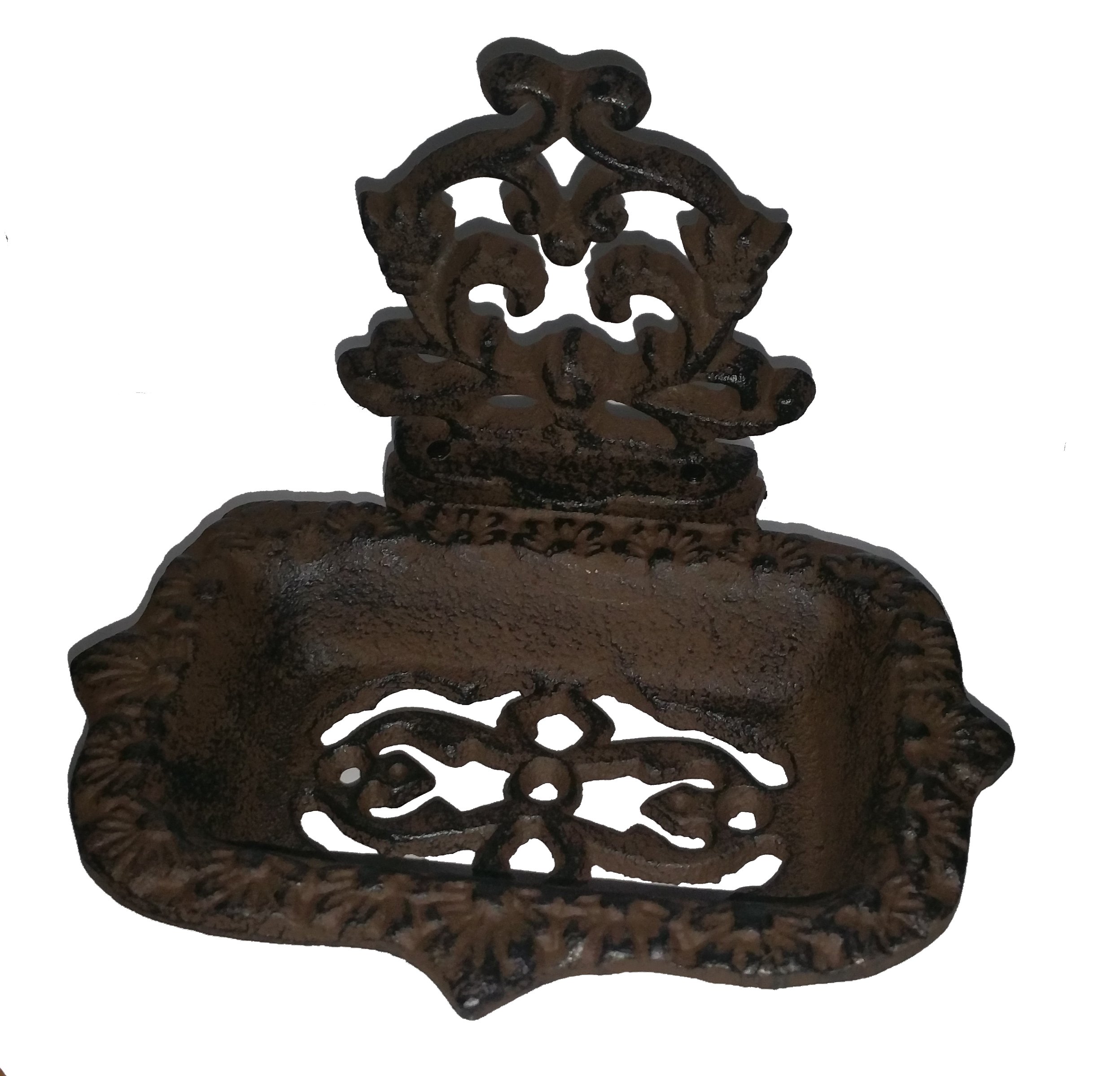 Elegant Victorian Soap Dish - Vintage Style Ceramic Soap Holder for Bathroom Decor - Perfect for Farmhouse, Cottage, or Antique Themed Bathrooms