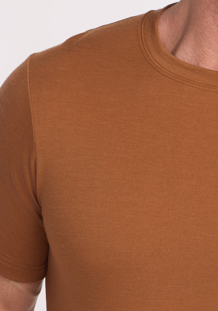 Endurance Tee Sahara Dust - High-Performance Moisture-Wicking T-Shirt for Outdoor Running, Hiking & Workouts