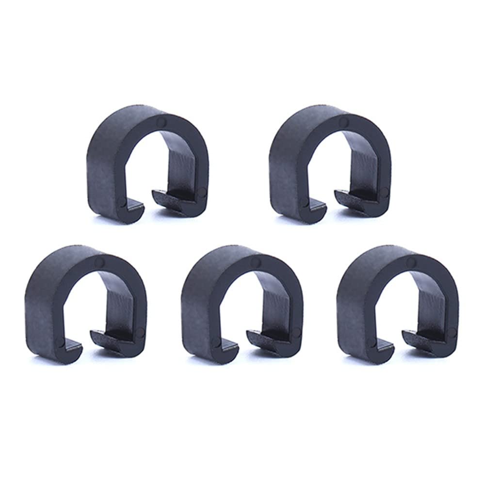 MiOYOOW 500-Pack Bike C-Clips - Durable Stainless Steel C-Type Fixed Clamps for Bicycle Brake & Shift Cable Management | Perfect for Road Bikes, Mountain Bikes & DIY Bike Repair