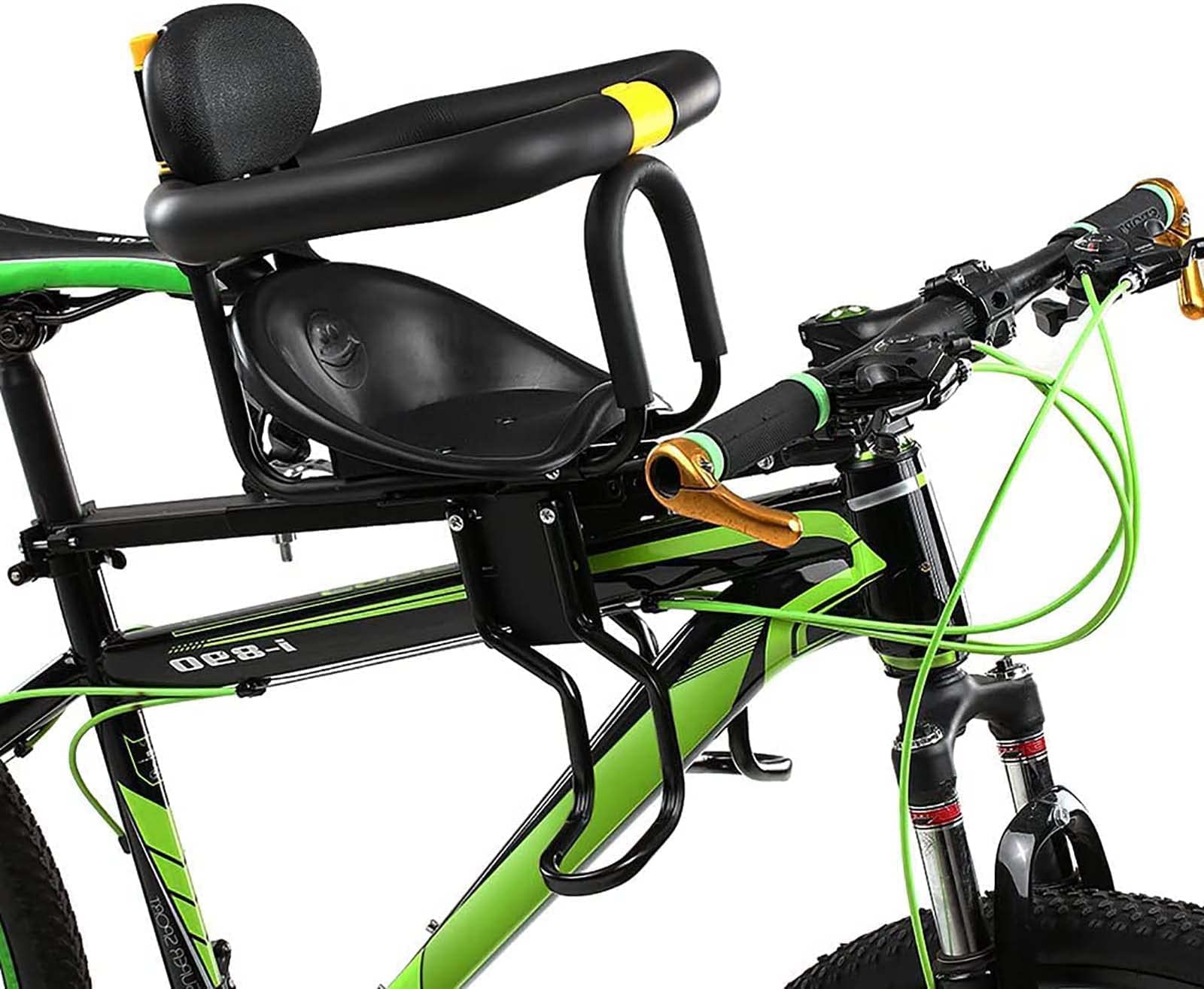 Best Kids Bike Seat - Portable, Retractable & Foldable Front Mounted Child Bike Seat for All Bicycle Types | Perfect for Family Rides & Outdoor Adventures