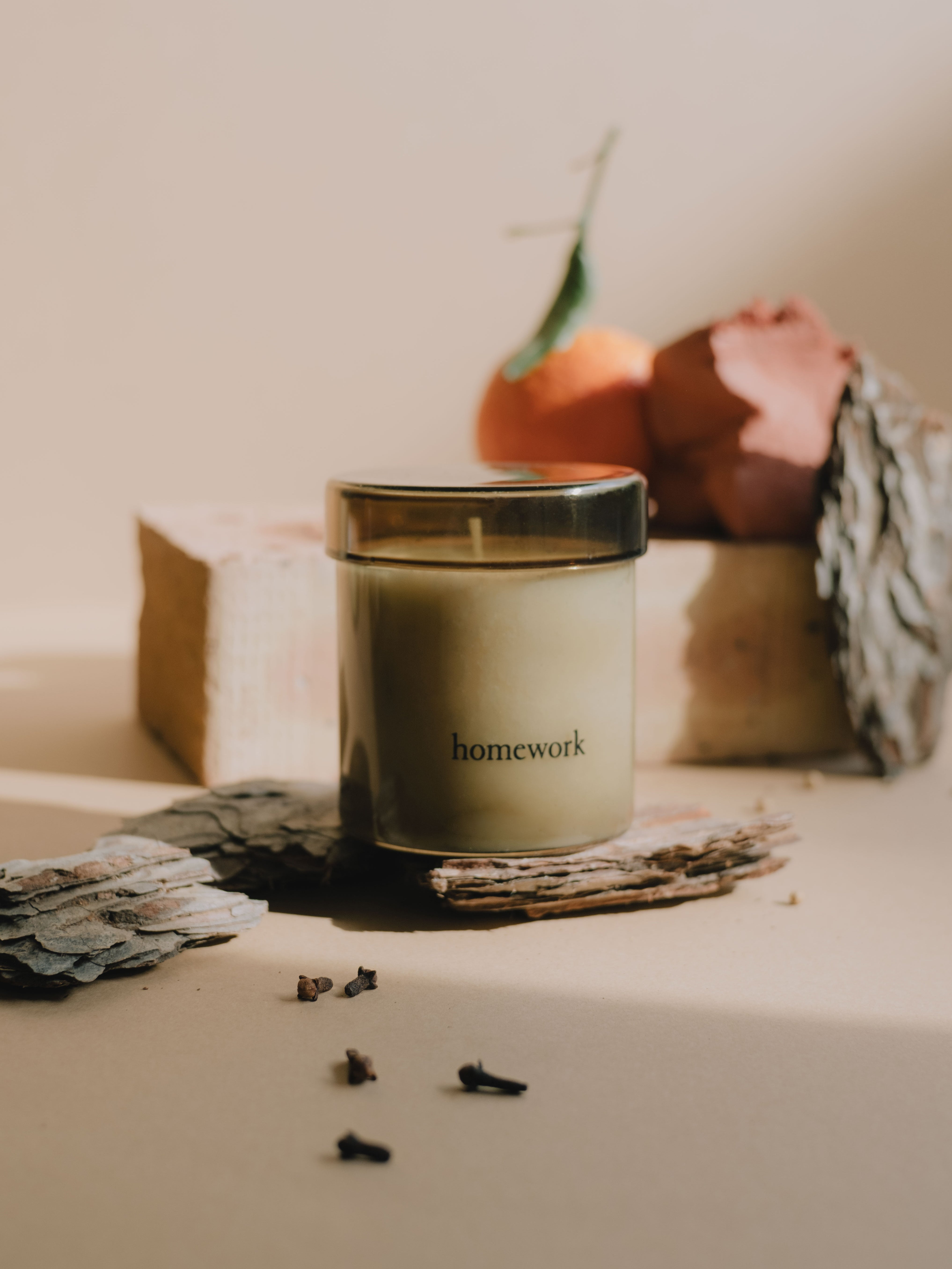Premium Metal Homework Candle - Elegant & Durable for Study, Relaxation & Home Decor