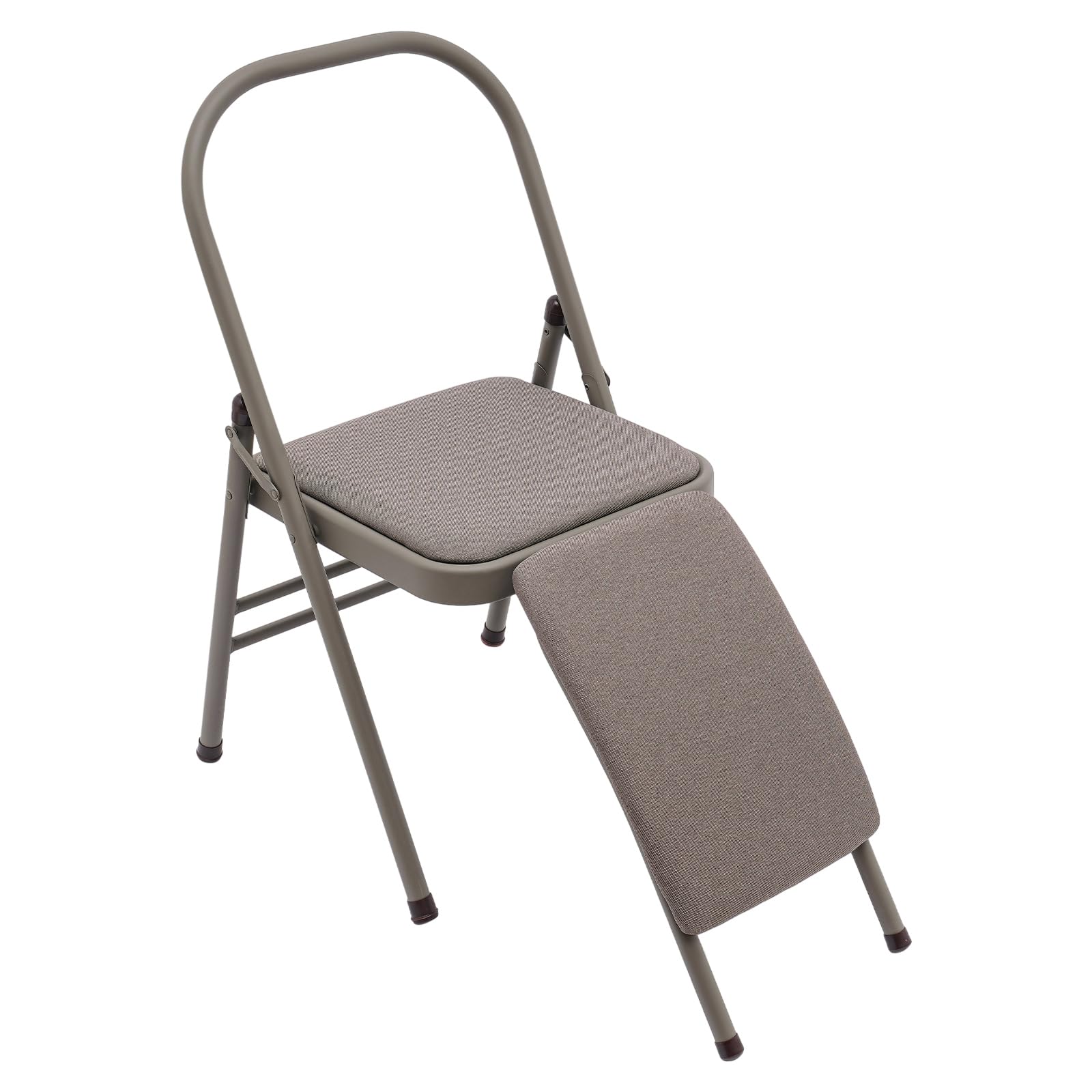 Foldable Yoga Chair for Adults - Ergonomic Lumbar Back Support, Exercise Chair for Flexibility & Strength Training - Perfect for Home, Studio, and Gym Workouts