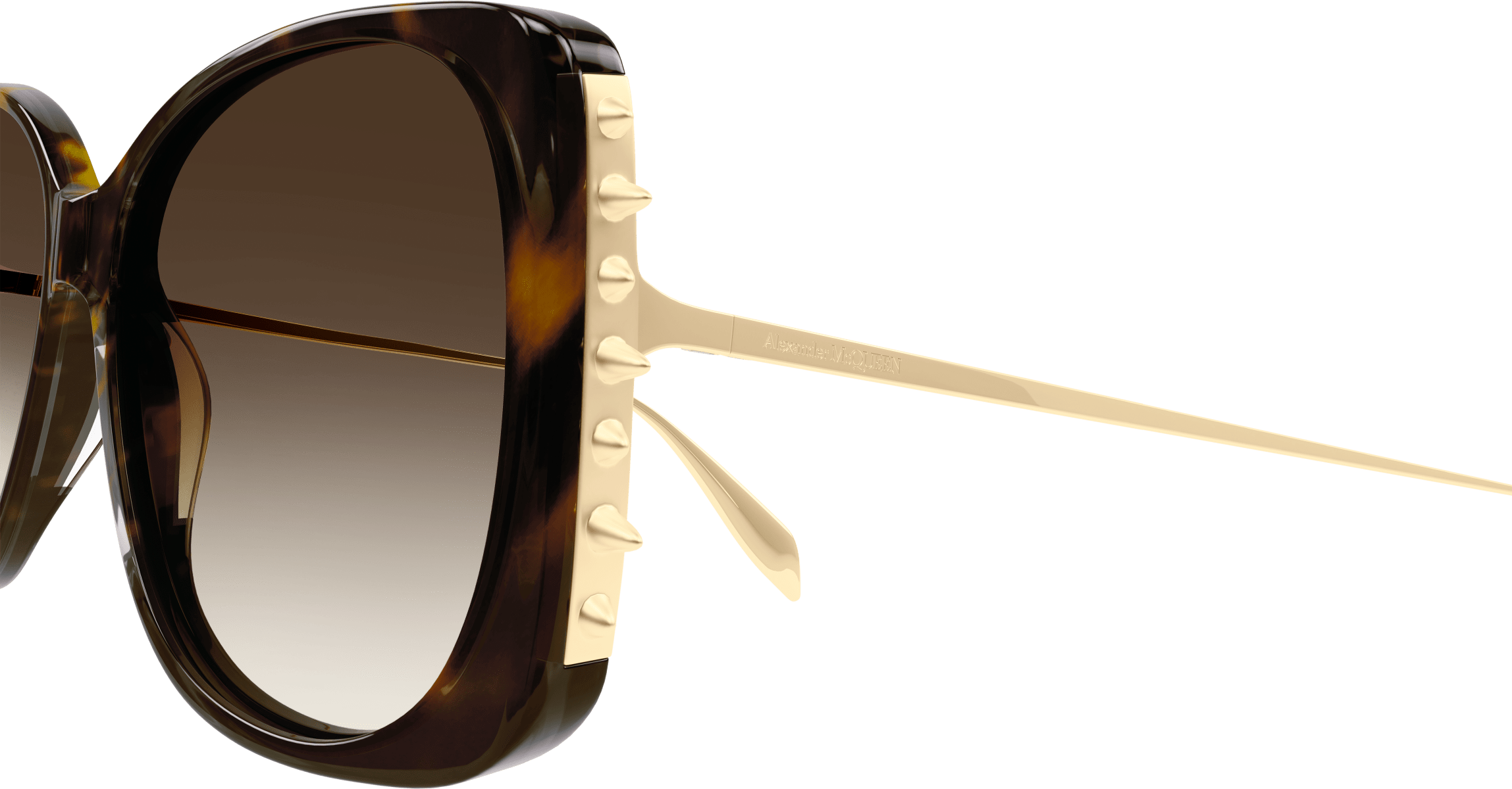 Alexander McQueen AM0340S Sunglasses - Luxury Designer Shades for Men & Women | Perfect for Outdoor Activities, Travel & Fashion Statements