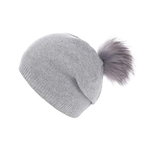 Luxury Cashmere Knit Wool Beanie for Men & Women - Soft Winter Warm Hat for Cold Weather - Perfect for Skiing, Hiking, and Outdoor Activities