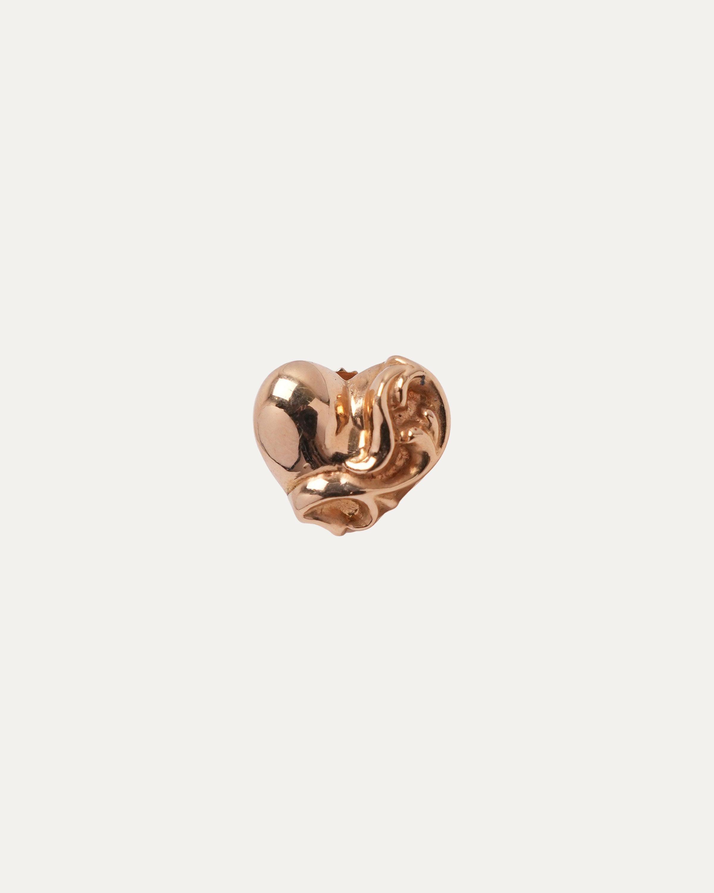 22k Gold Heart Stud Earrings for Women - Dainty Valentine's Day Gift, Anniversary Jewelry - Perfect for Date Night, Weddings & Special Occasions