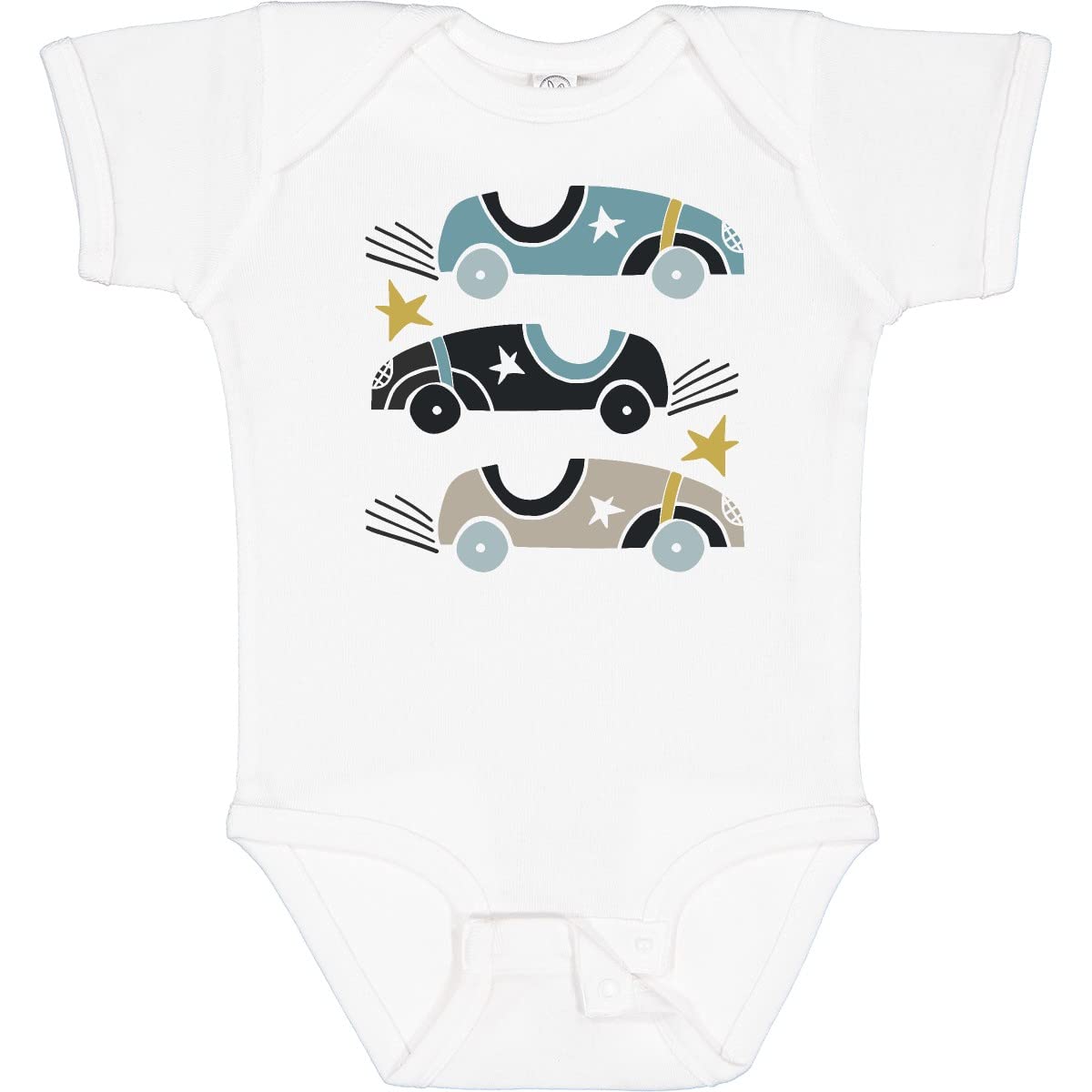 Inktastic Race Car Baby Bodysuit - Cute & Comfortable Infant Onesie for Boys - Perfect for Playtime, Photoshoots & Everyday Wear