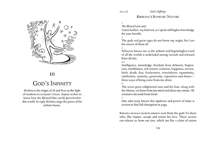 The Bhagavad Gita - Ancient Hindu Scripture for Spiritual Growth, Meditation & Self-Realization | Perfect for Yoga Practitioners, Philosophy Students & Spiritual Seekers