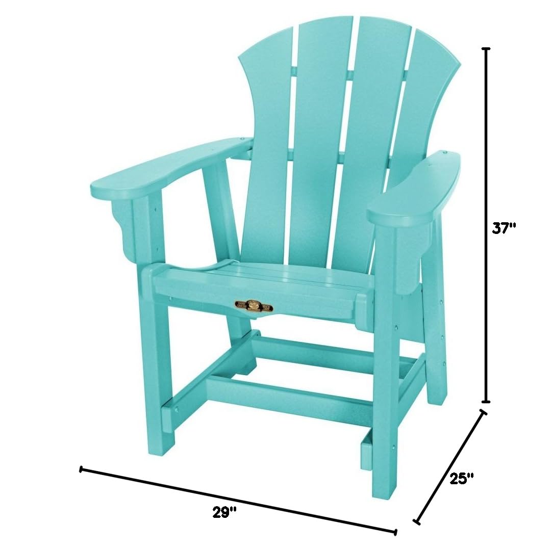Pawley's Island Sunrise Turquoise Conversational Chair - Comfortable Lounge Chair for Living Room, Porch, or Patio Relaxation